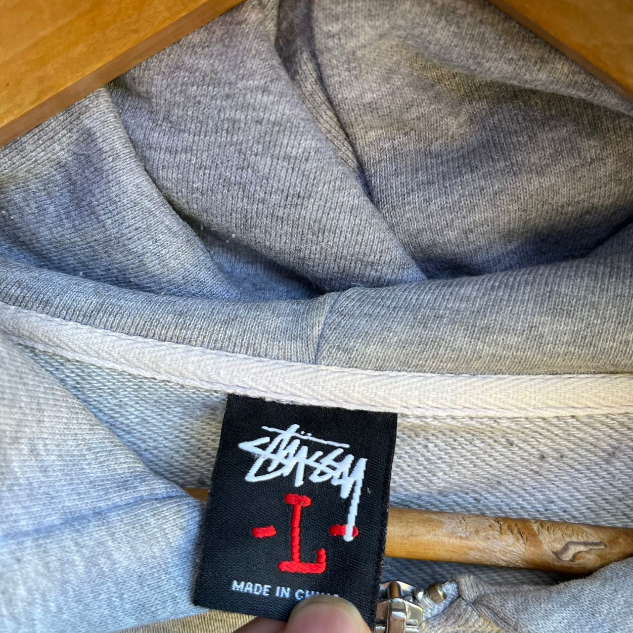 Stussy Vintage STUSSY Fly Stuff hoodie Size US L / EU 52-54 / 3 - 6 Thumbnail