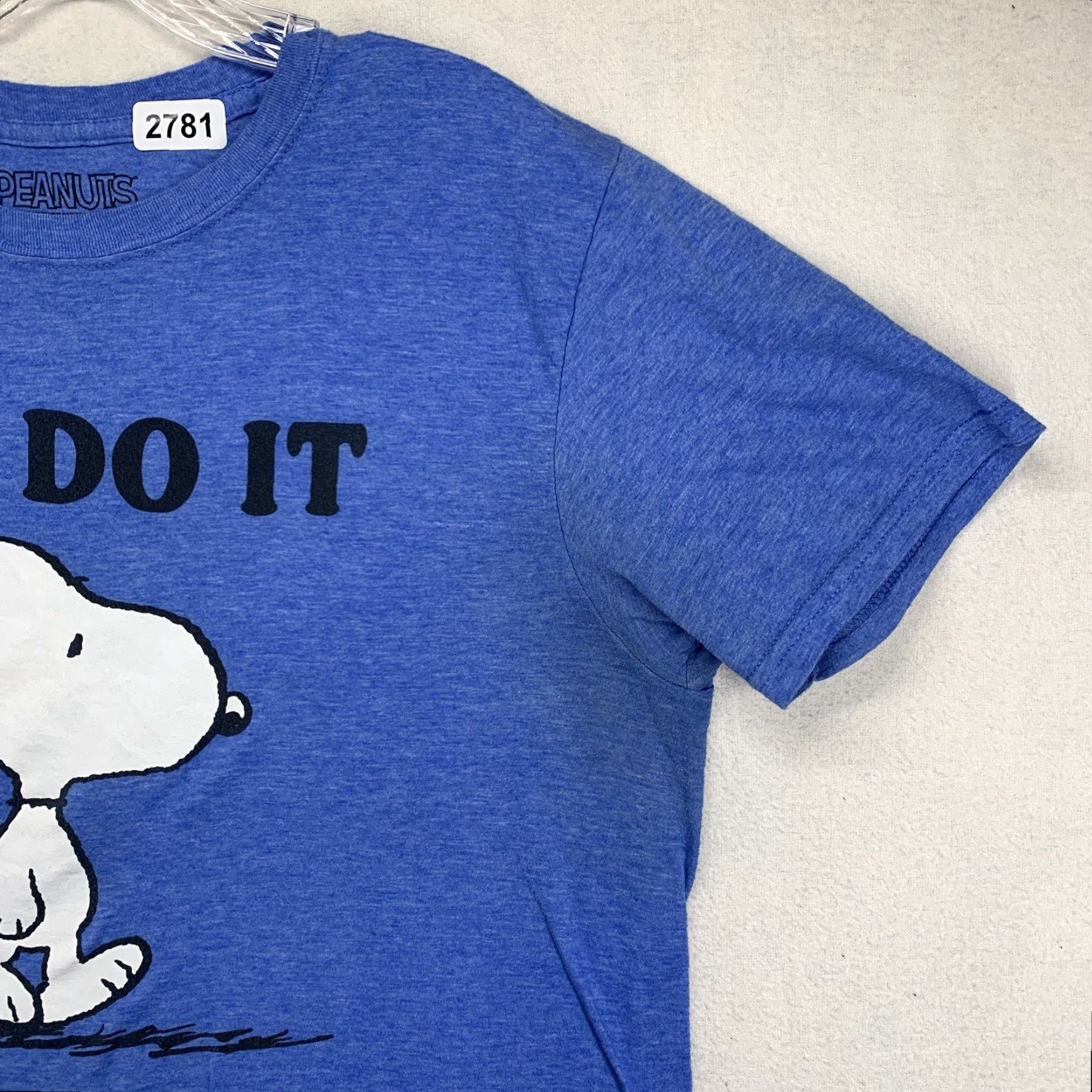 Peanuts Snoopy Shirt Blue Small Peanuts I'll Do It Tomorrow Charlie Brown Official Worn Size US S / EU 44-46 / 1 - 6 Thumbnail