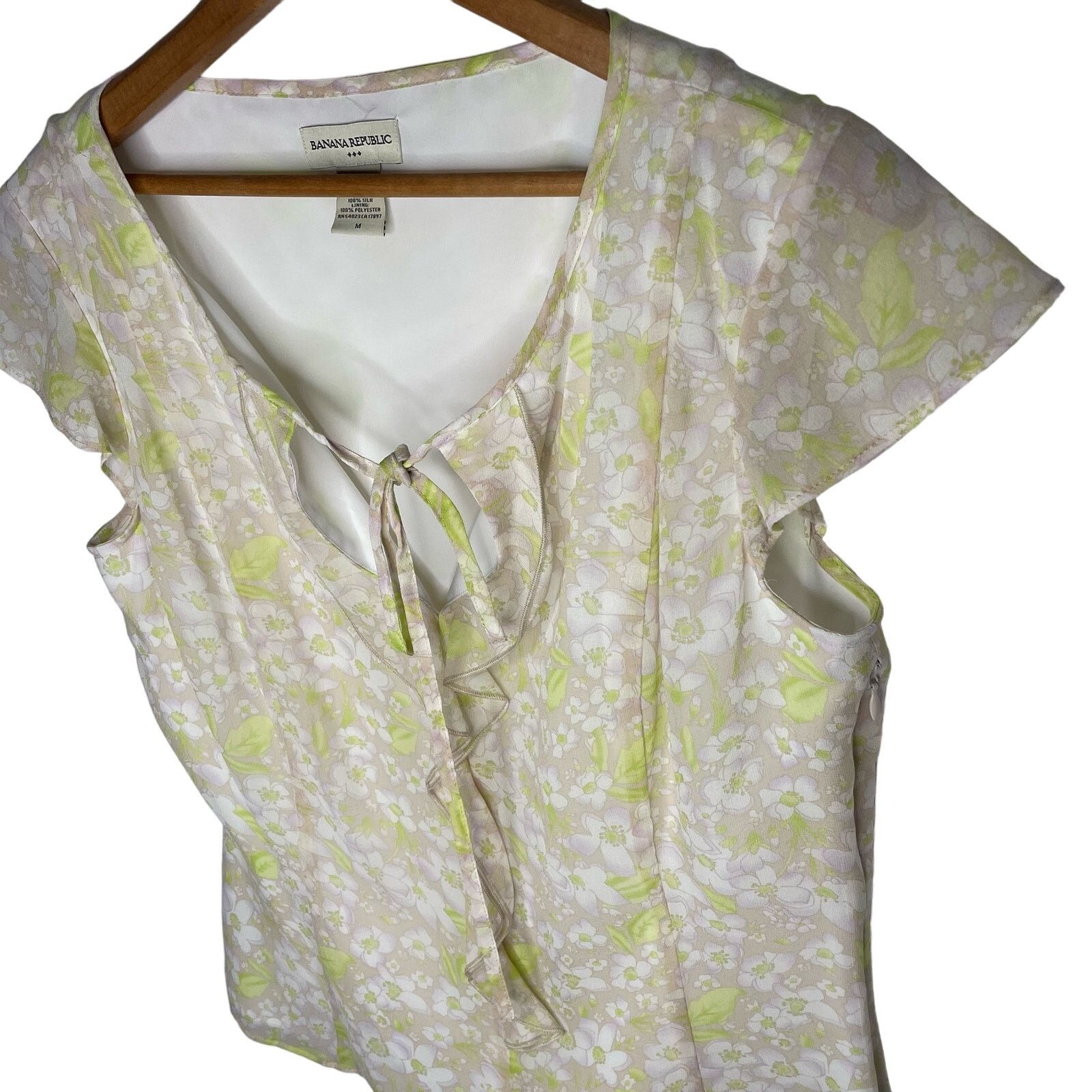 Banana Republic Banana Republic Silk Blouse Size M / US 6-8 / IT 42-44 - 6 Thumbnail