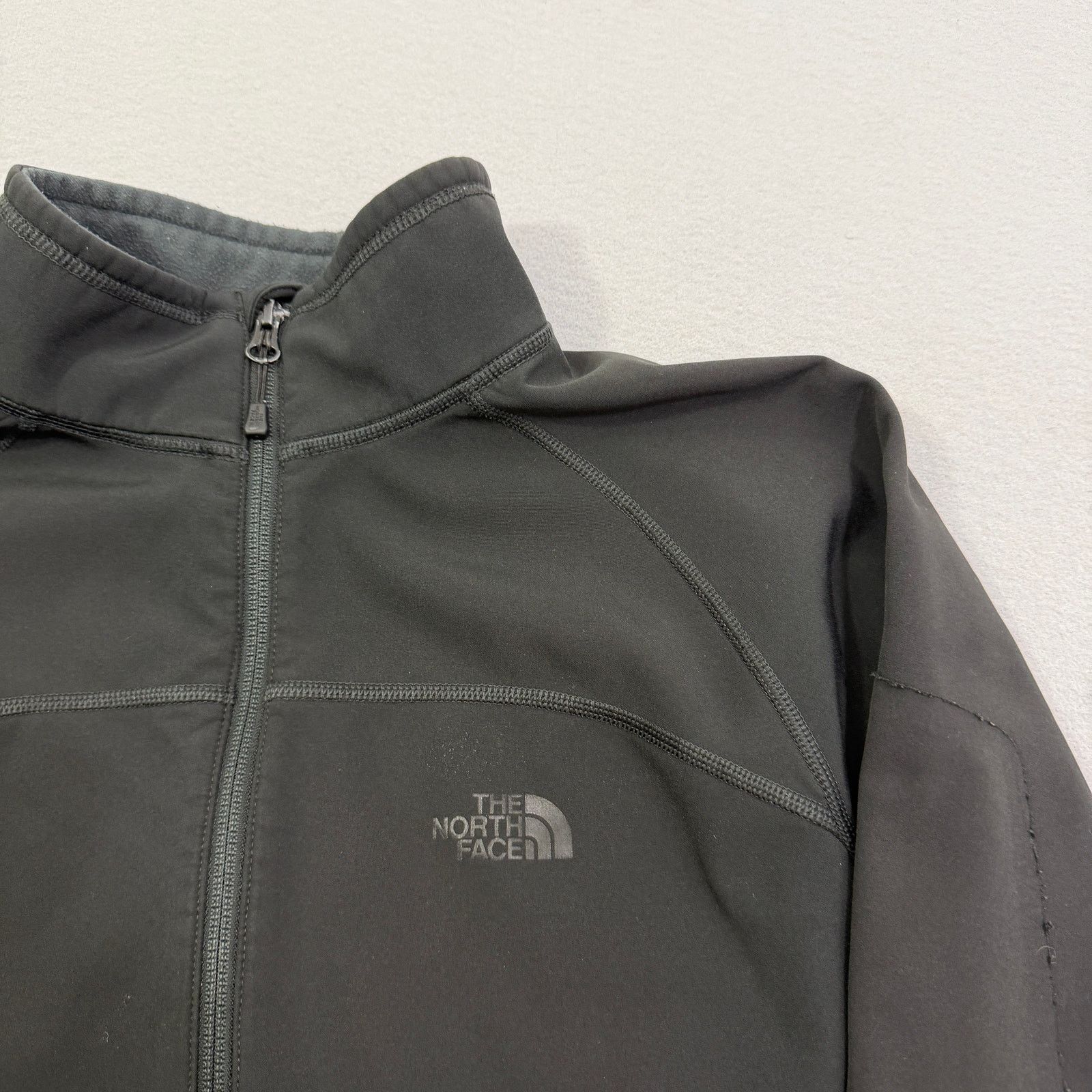 The North Face The North Face 1/2 Zip Pullover Men's Large Black Sweatshirt Size US L / EU 52-54 / 3 - 3 Thumbnail