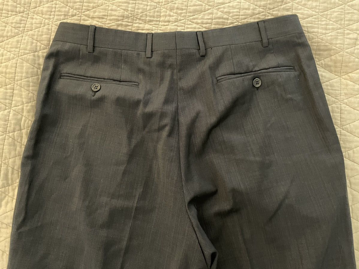 Canali Travel Flat Front Wool Trouser Size 36R - 6 Thumbnail