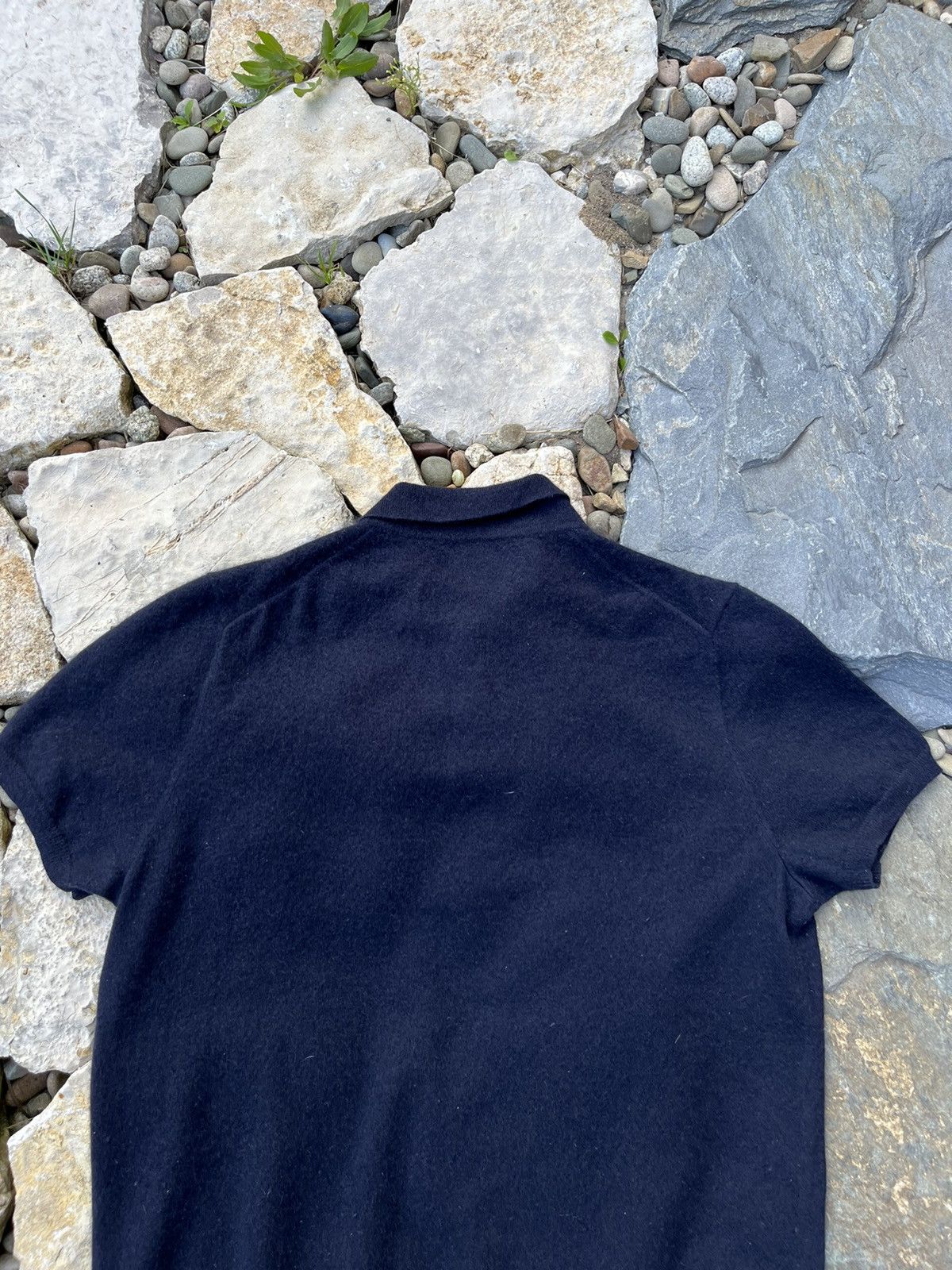 Club Monaco Club Monaco 100% Italian cashmere knit polo tee sweater Size US M / EU 48-50 / 2 - 17 Thumbnail
