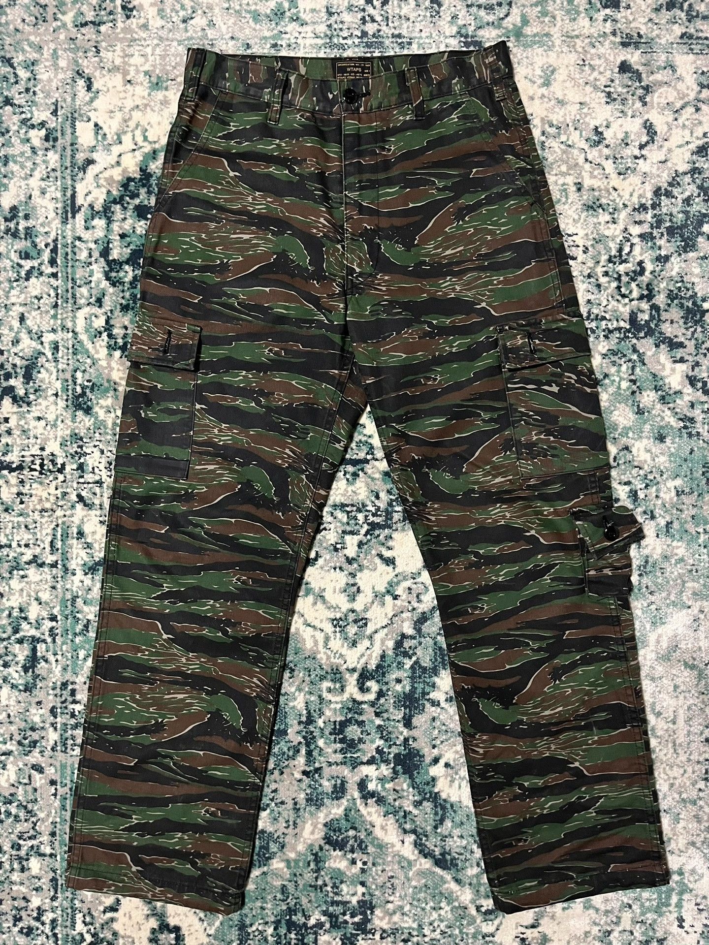 Wtaps WTAPS 17SS Jungle Stock Camo Cargo Pants Size US 26 / EU 42 - 1 Thumbnail