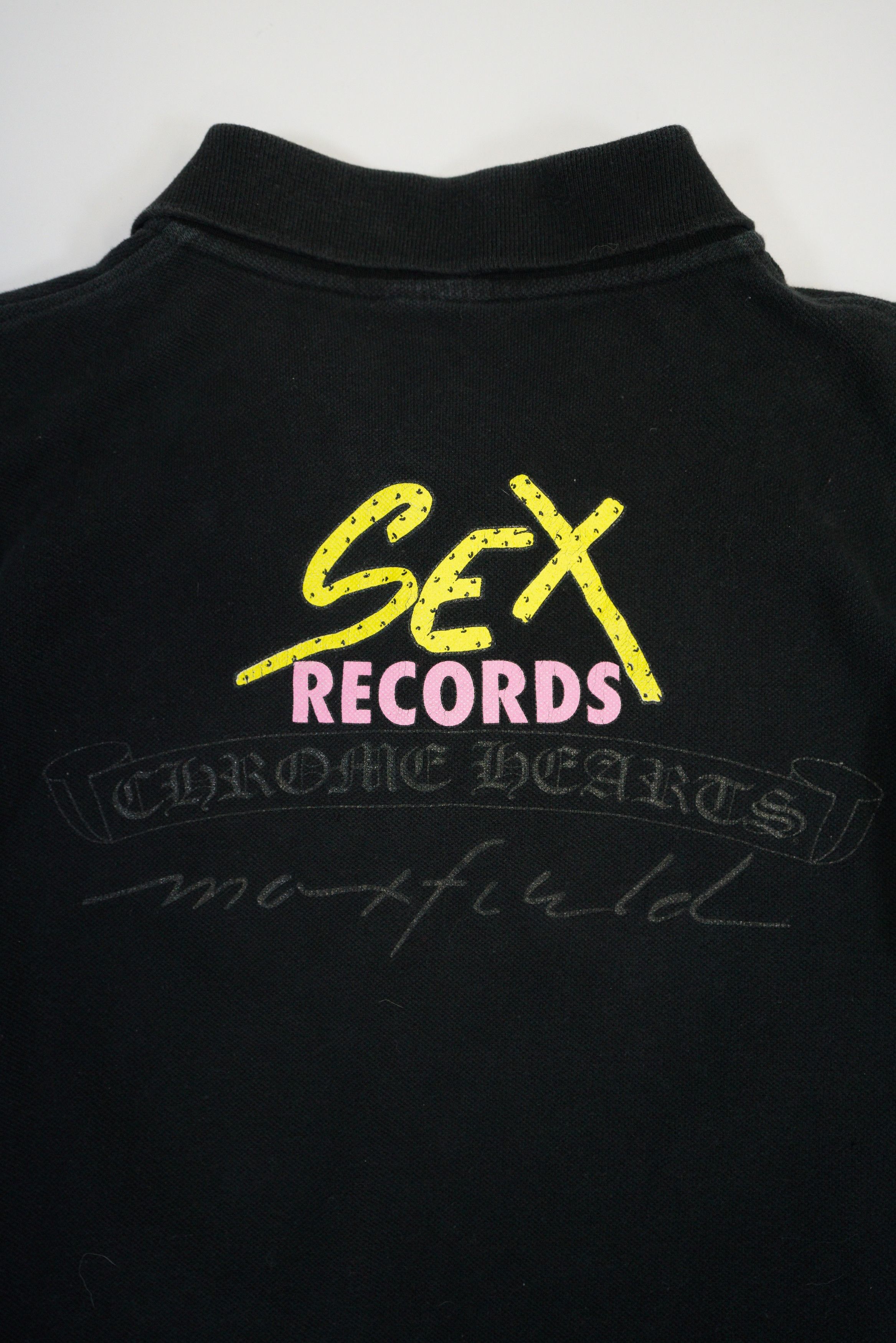 Chrome Hearts Chrome Hearts Matty Boy Sex Records Polo Tee Size US S / EU 44-46 / 1 - 6 Thumbnail