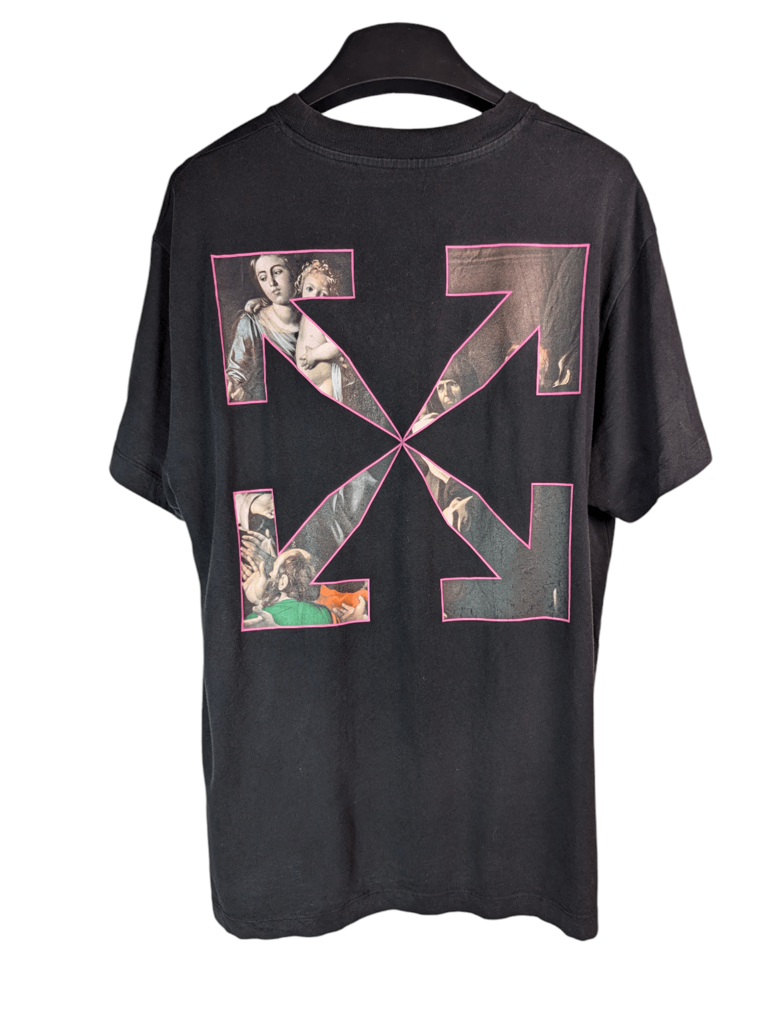 Off-White Off White Caravaggio T Black Xs Oversized Size US S / EU 44-46 / 1 - 1 Thumbnail