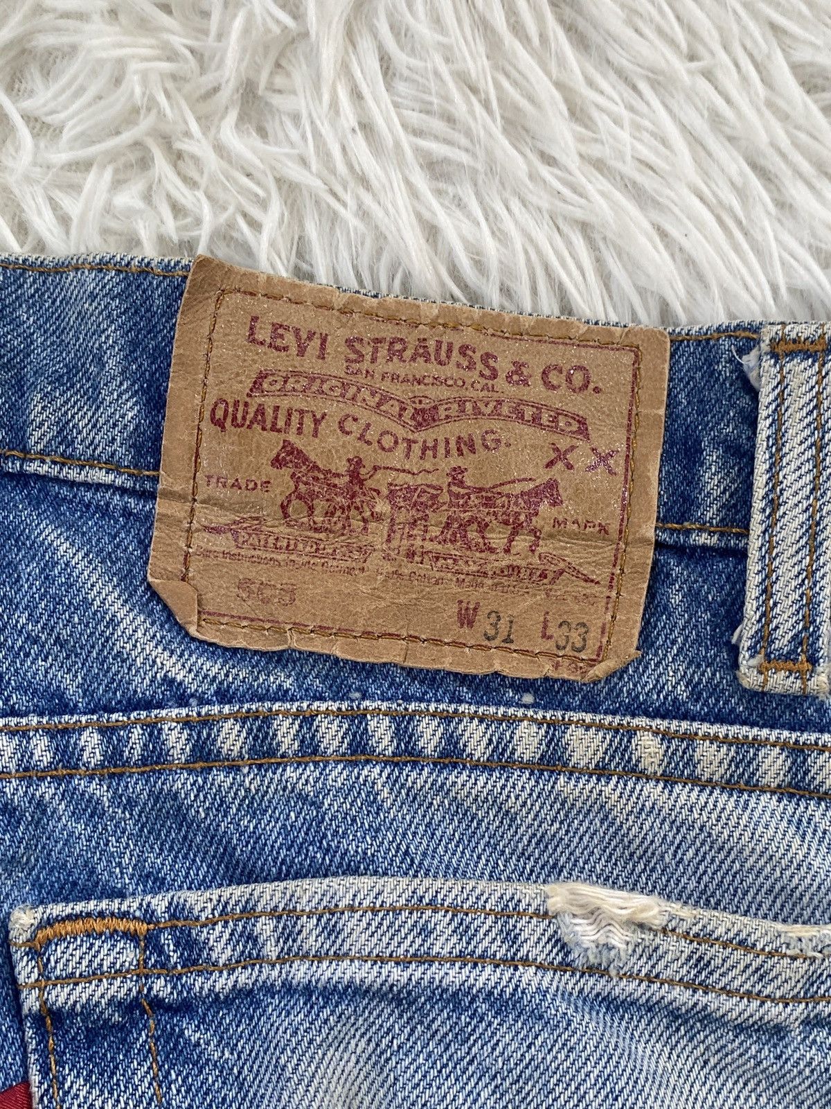 Levi's 🔥OFFER NOW 🔥 Vintage 90’s LEVI’S 501 Made in USA Jean Size US 31 - 6 Thumbnail
