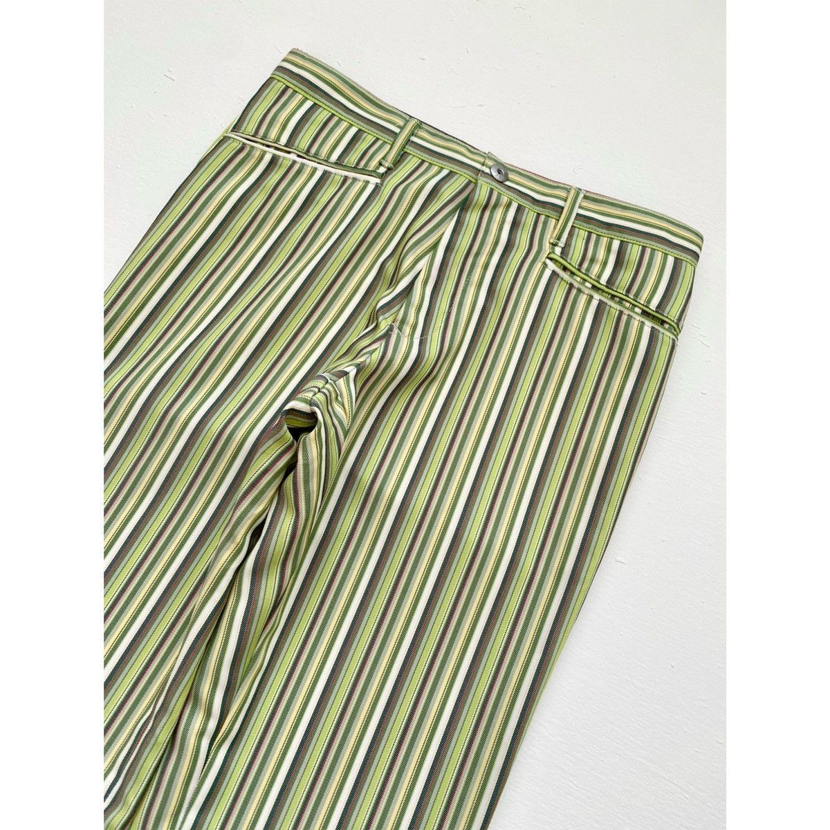 Japanese Brand × PPFM PPFM polyester striped pants Size US 29 - 3 Thumbnail