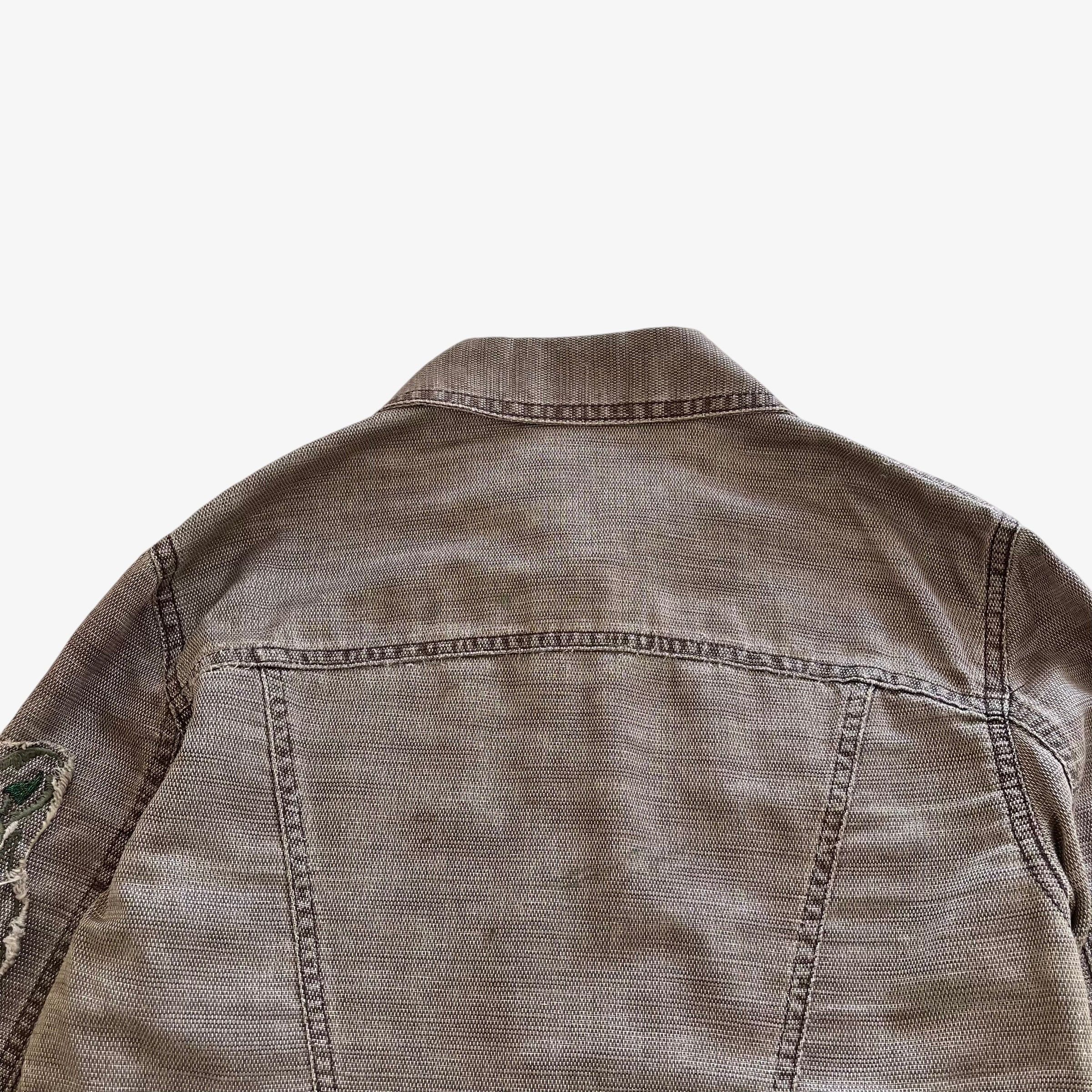 Just Cavalli Vintage Y2K Women's Just Cavalli Lion Denim Jacket Size XS / US 0-2 / IT 36-38 - 7 Thumbnail