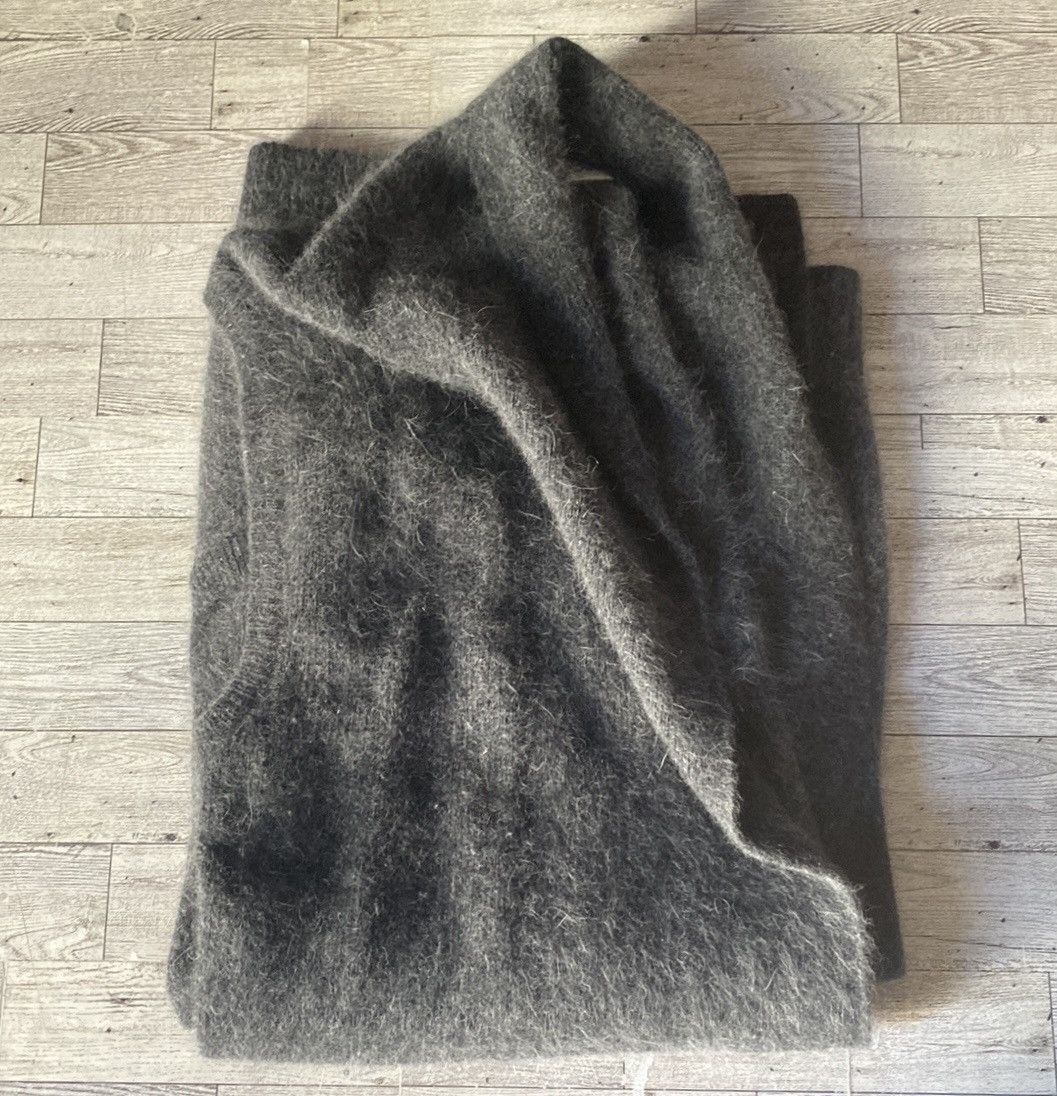 Vintage Rafella, Vintage, Charcoal, Mohair, Sleeveless Vest/Cardigan Size M / US 6-8 / IT 42-44 - 6 Thumbnail