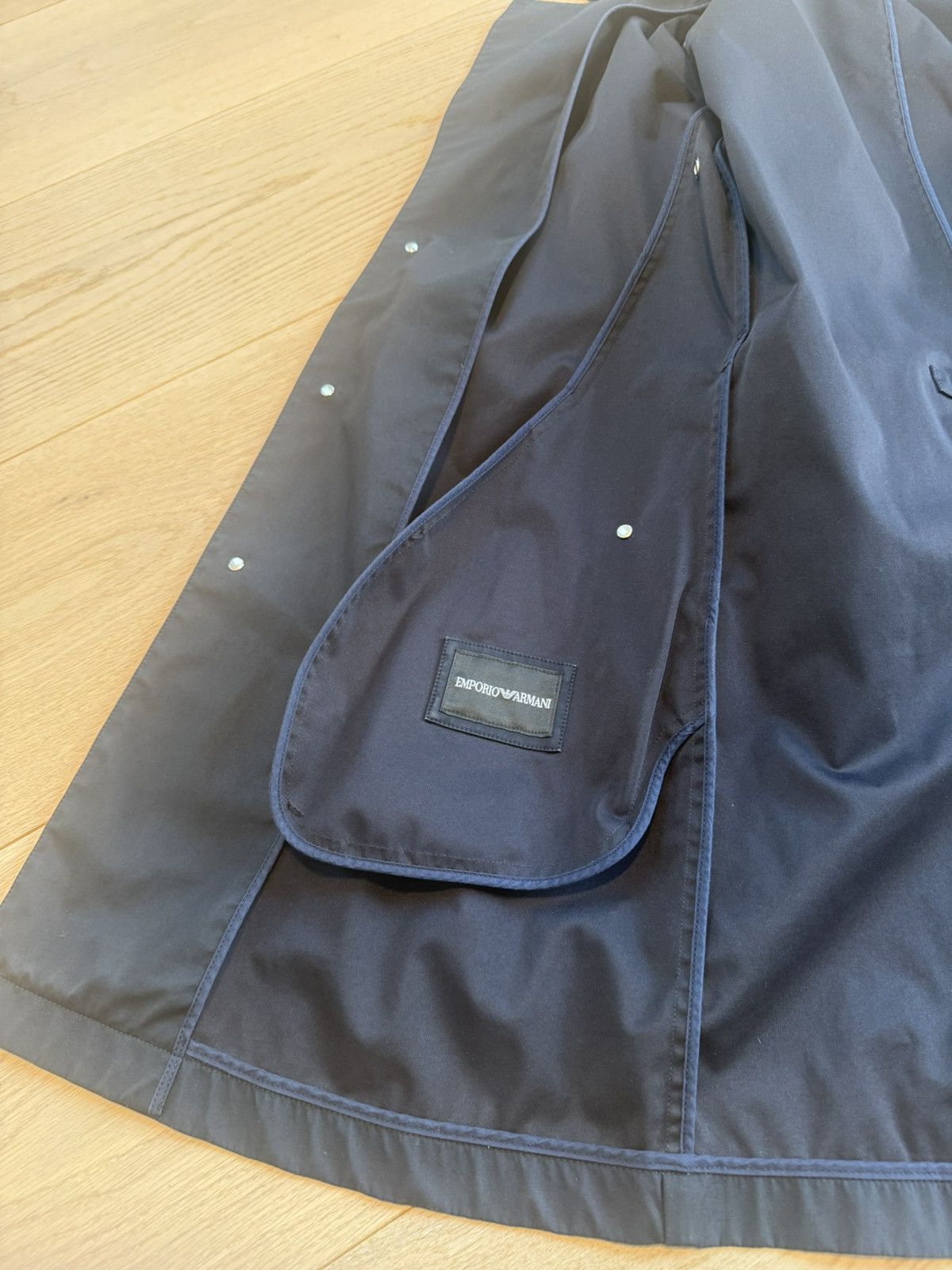 Emporio Armani Emporio Armani Trenchcoat 46 IT Size US S / EU 44-46 / 1 - 12 Thumbnail