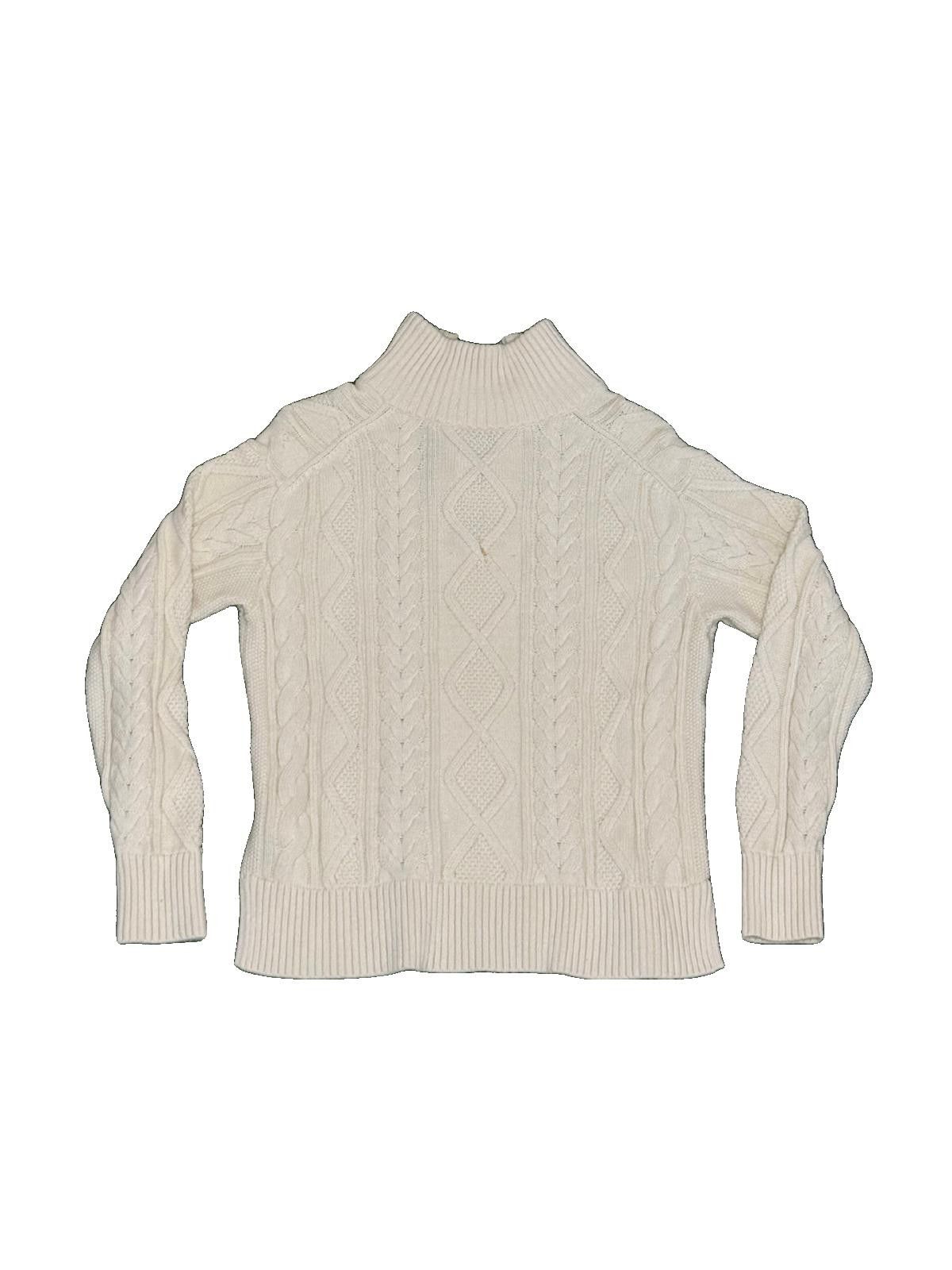 Polo Ralph Lauren Ladies Polo Ralph Lauren Quarter Zip Sweater Size XS / US 0-2 / IT 36-38 - 2 Thumbnail