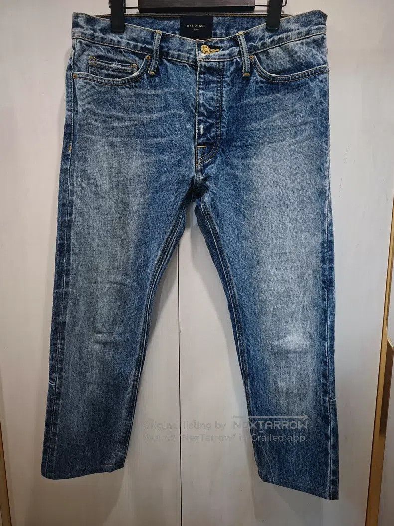 Fear of God fear of god Cropped jeans Size US 32 / EU 48 - 1 Thumbnail