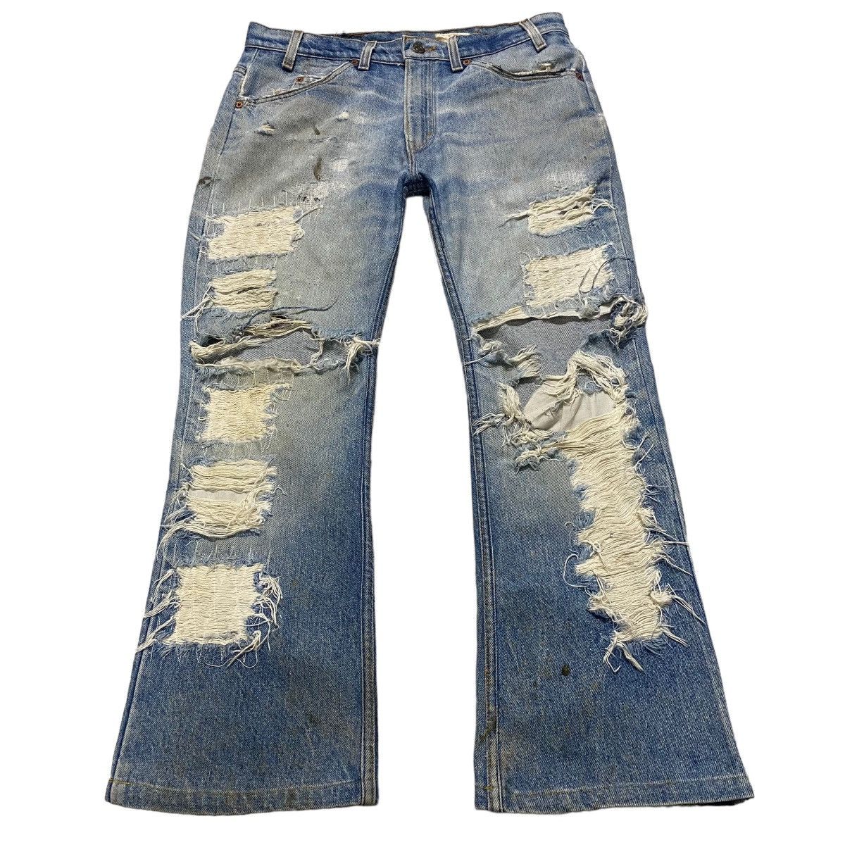 Levi's Levis 517 Sample Thrashed Jeans Grunge Melvins Size US 32 / EU 48 - 22 Thumbnail