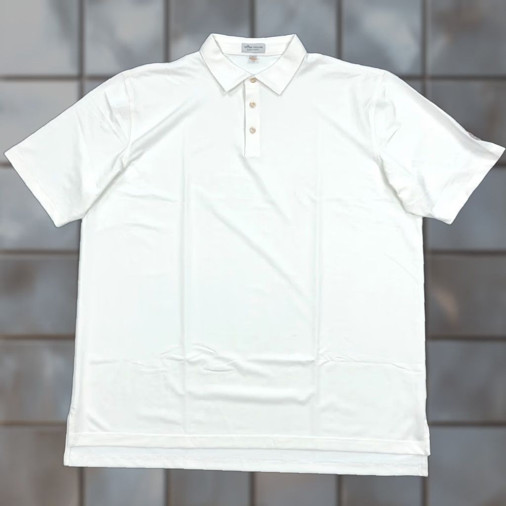 Peter Millar Peter Millar Polo Shirt Men 2XL White Summer Comfort Golf Sports Crown Sport Short Sleeve Polyester Spandex Size US XXL / EU 58 / 5 - 1 Thumbnail