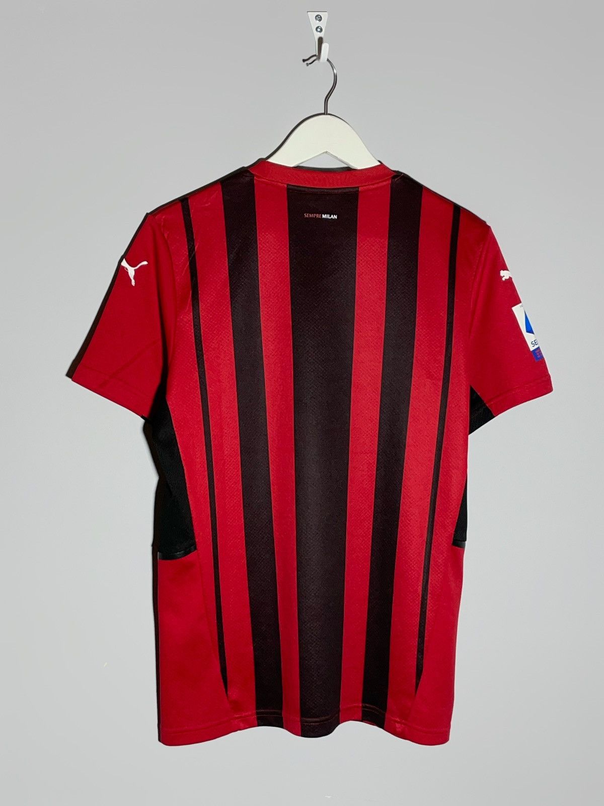 AC Milan Puma 2021/22 Home Y2k Streetwear Football Shirt