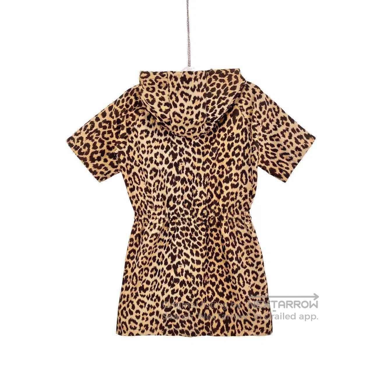 Dior Dior Leopard print dress with side letter logo| Size XXS / US 00 / IT 34 - 2 Thumbnail