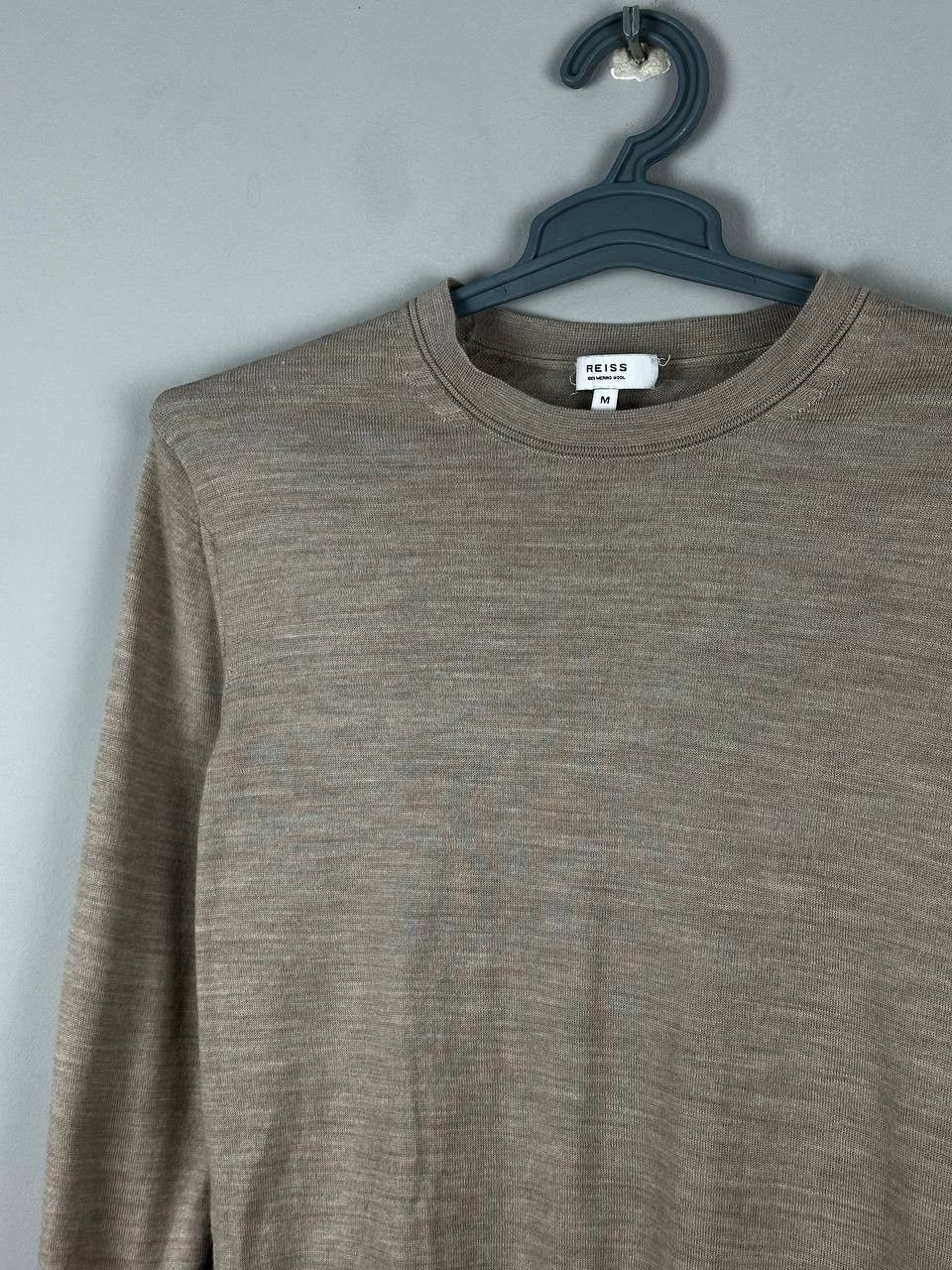 Reiss Reiss Beige Merino Wool Sweater Pullover Size US M / EU 48-50 / 2 - 1 Thumbnail