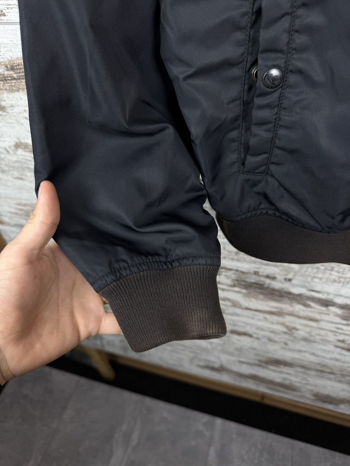 Allsaints Mens Vintage AllSaints kitson bomber nylon jacket Japanese Size US L / EU 52-54 / 3 - 8 Thumbnail