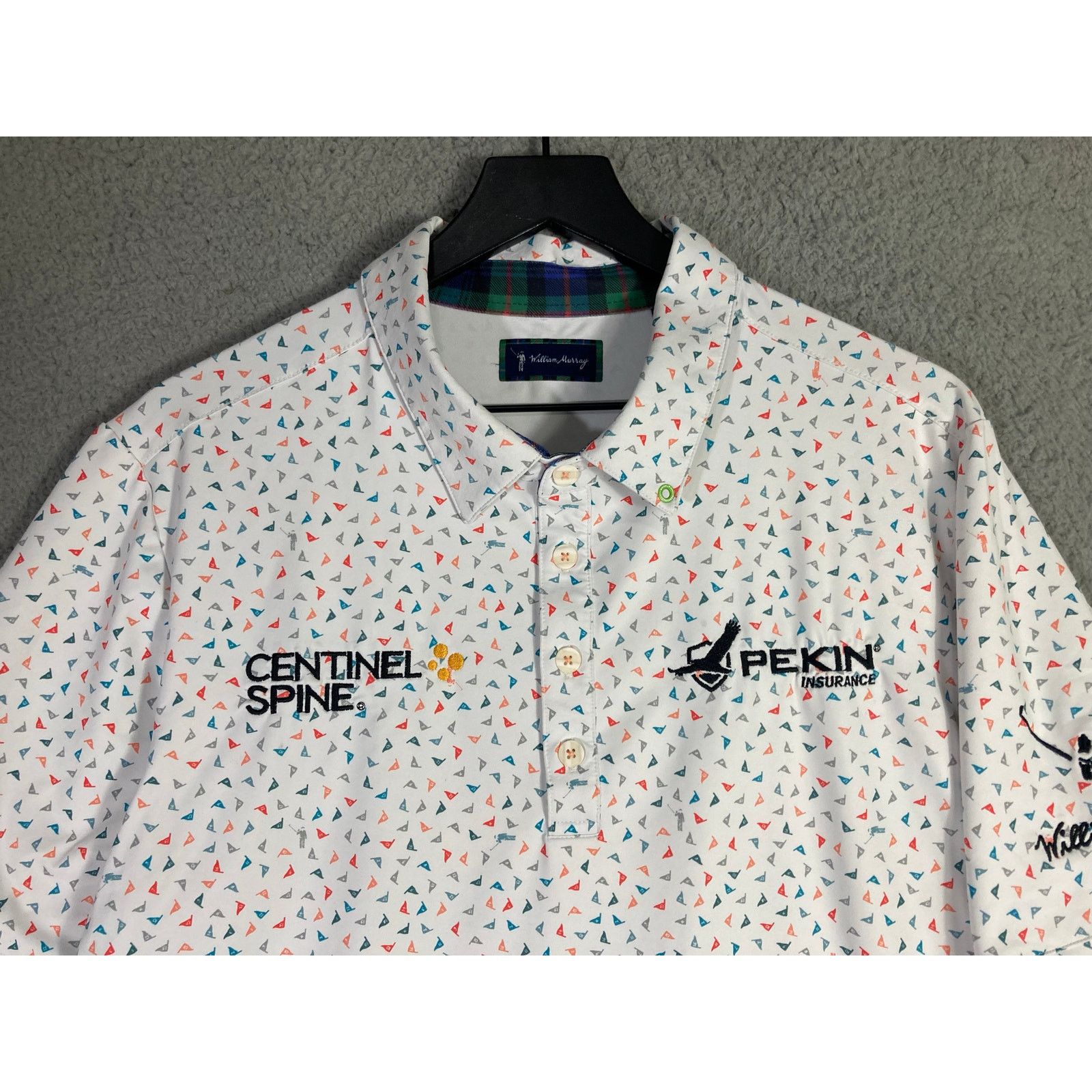 Other Men's Golf Polo Shirt L Multicolor Geometric Short Sleeve Size US L / EU 52-54 / 3 - 13 Thumbnail