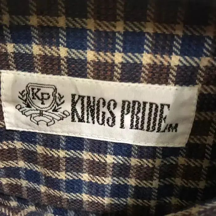 Flannel Vintage Kings Pride Plaid Tartan Flannel Shirt 👕 Size US M / EU 48-50 / 2 - 3 Thumbnail
