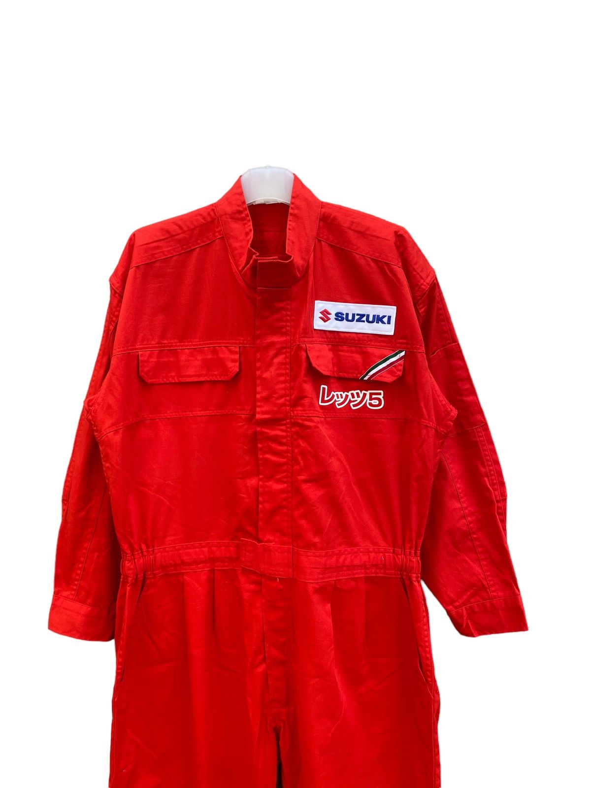 Japanese Brand Vintage Suzuki Overall Jumpsuit Size US 33 - 9 Thumbnail