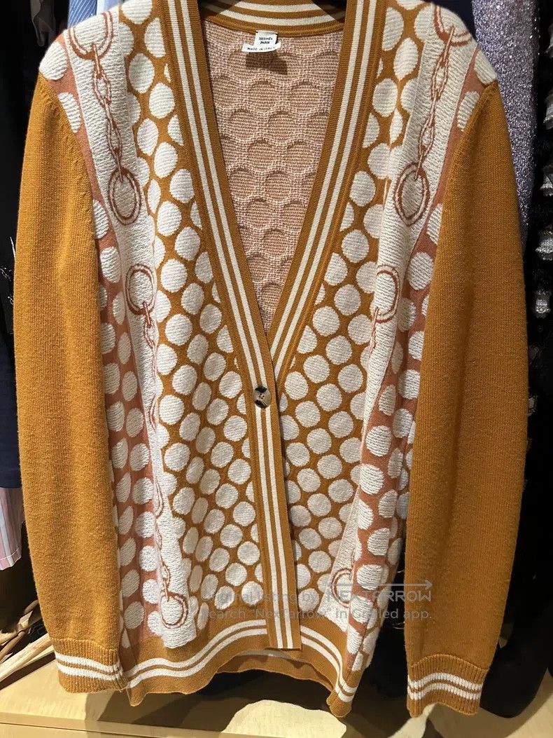 Hermes Hermes Cashmere cardigan Size XXS / US 00 / IT 34 - 1 Thumbnail