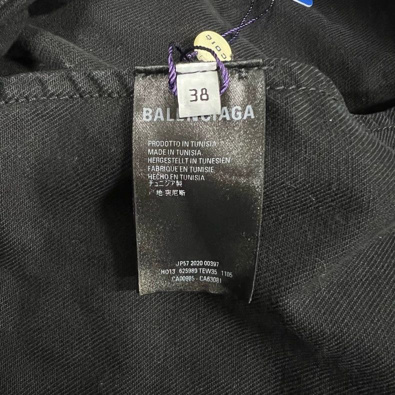 Balenciaga Balenciaga size 38 Deconstructing Denim Jacket 2502-Nextarr Size US M / EU 48-50 / 2 - 7 Thumbnail