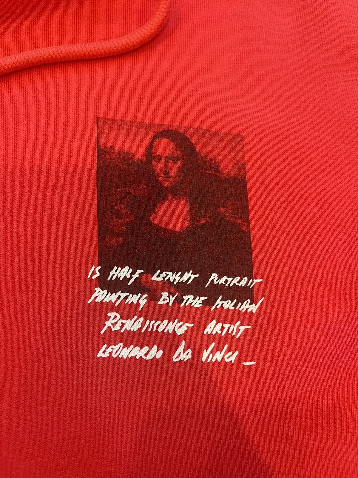 Off-White OFF-WHITE Mona Lisa Graphic Print Hoodie Size Small Size US S / EU 44-46 / 1 - 2 Thumbnail
