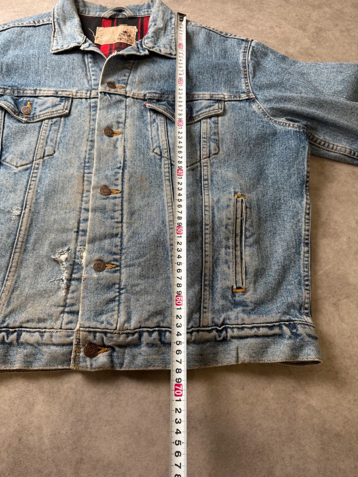 Levi's Veste Jean Levi's Type III trucker 70427 Made In USA 80 XL Size US XL / EU 56 / 4 - 10 Thumbnail