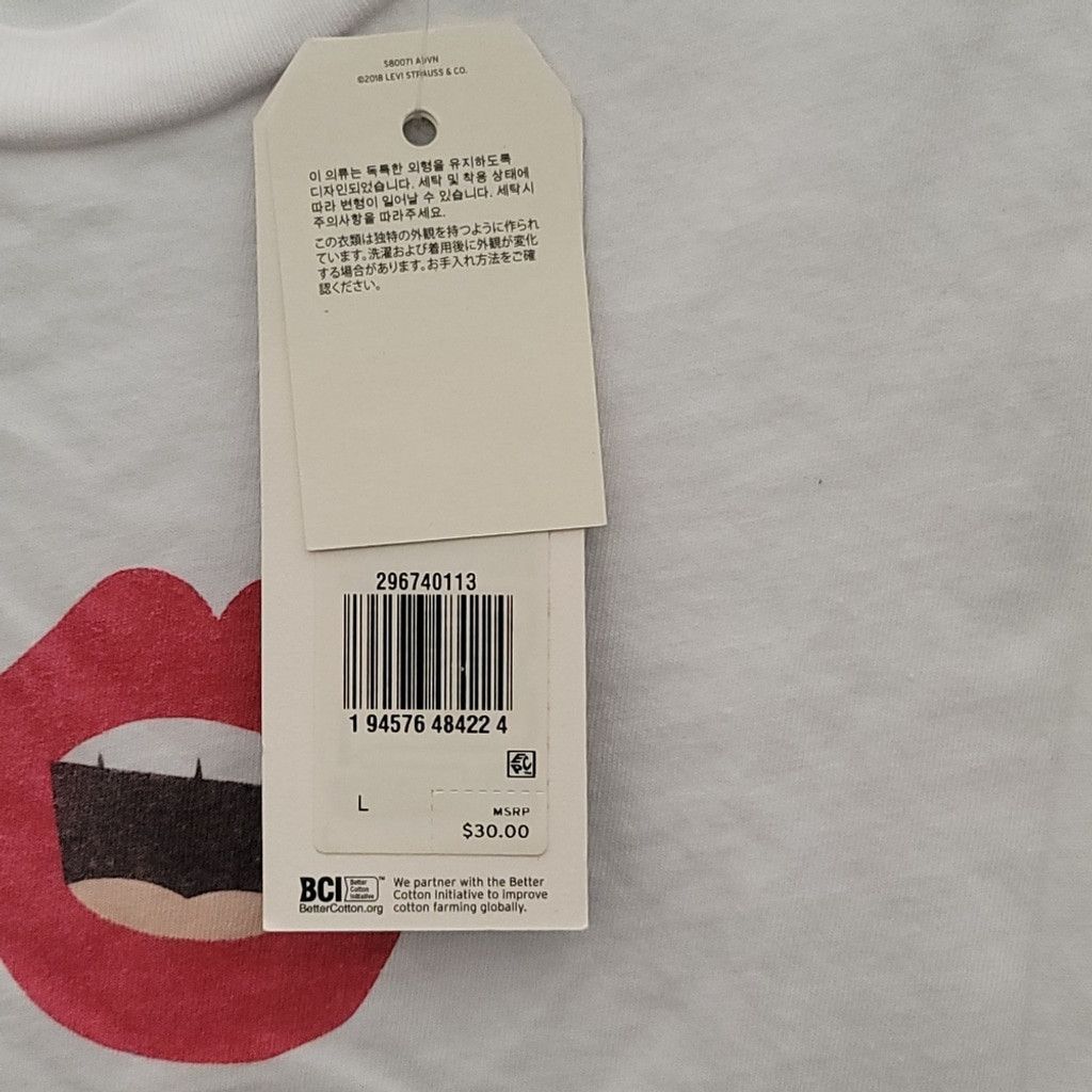 Levi's NWT Levi's Vote Tee Size L / US 10 / IT 46 - 7 Thumbnail