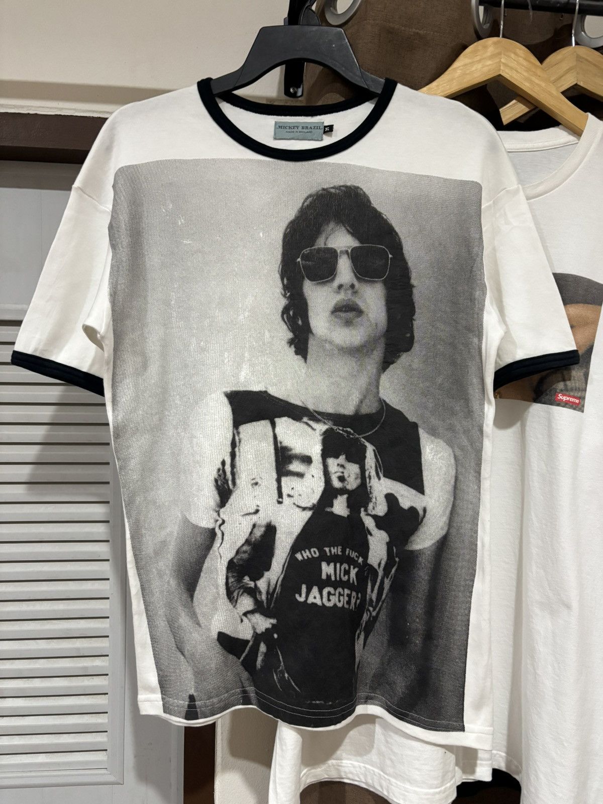 Band Tees Richard Ashcroft The Verve Who The Fuck Is Mick Jagger Size US M / EU 48-50 / 2 - 1 Thumbnail