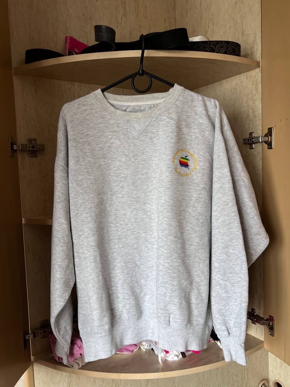 Apple Vintage Apple Computer Crewneck Sweatshirt 90s Rainbow SF Size US M / EU 48-50 / 2 - 6 Thumbnail