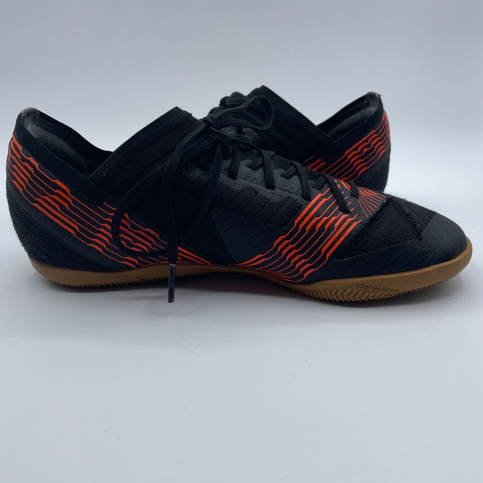 Adidas Adidas Nemeziz Tango 17.3 Indoor Soccer Shoes Black Red 5.5 Size US 5.5 / EU 38 - 7 Thumbnail