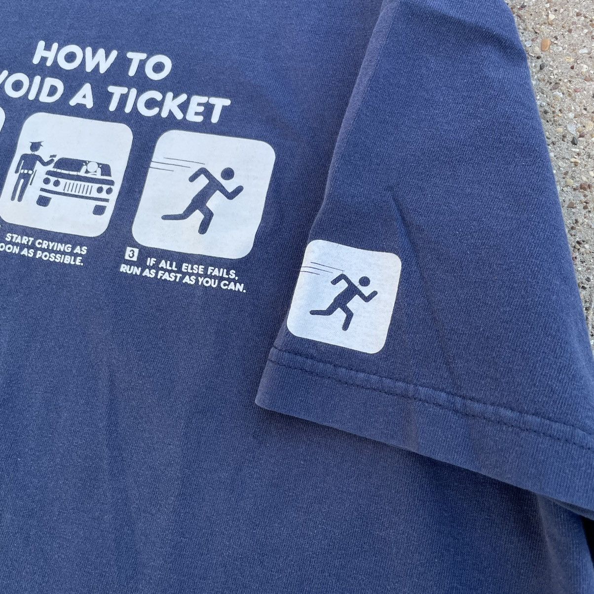 Other Vintage How To Avoid A Ticket To The Edge Prime Cut Tee XL Size US XL / EU 56 / 4 - 3 Thumbnail