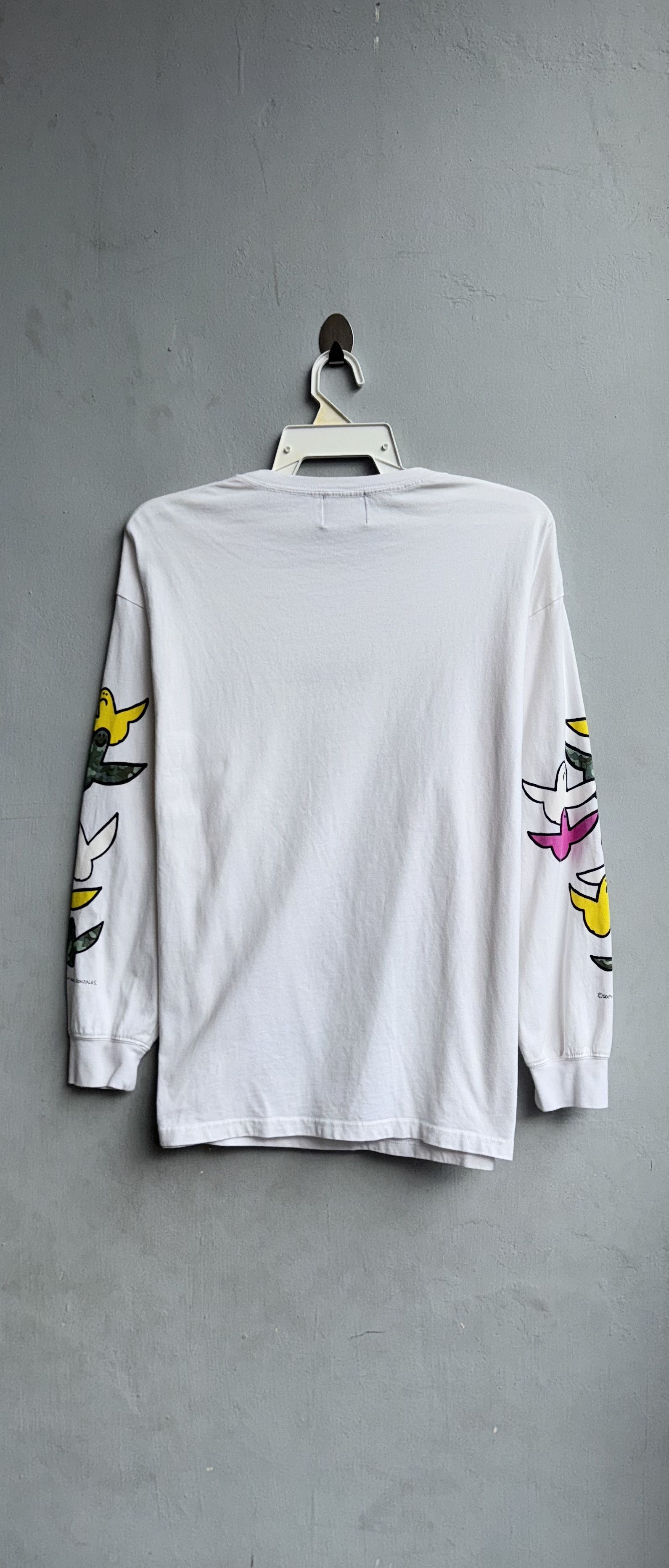 Other Mark Gonzales Angel Print Long Sleeve Shirt Size US L / EU 52-54 / 3 - 5 Thumbnail