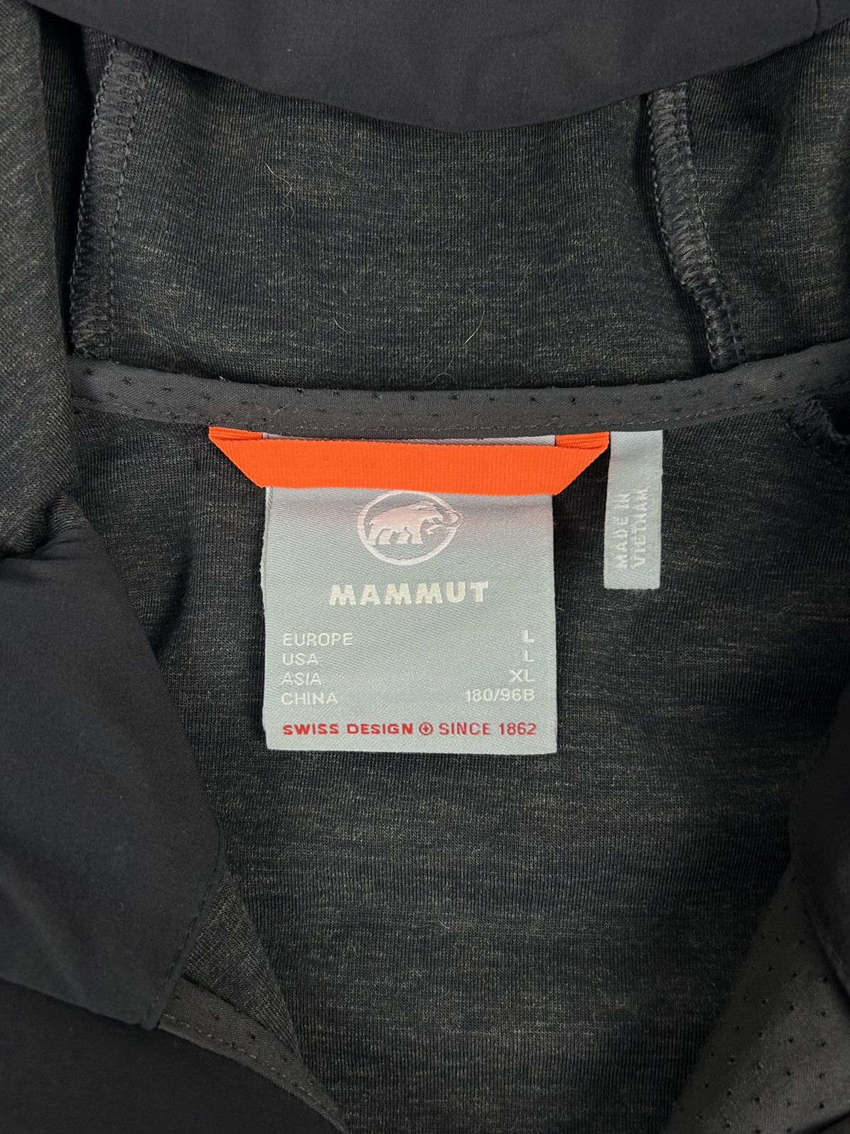 Mammut Mammut Gorpcore Windbreaker black full zip Jacket Size US L / EU 52-54 / 3 - 10 Thumbnail