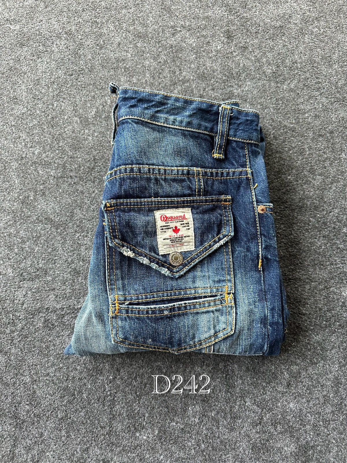 Dsquared2 Dsquared2 Italy Crop Skinny Denim D242 Size US 28 / EU 44 - 17 Thumbnail