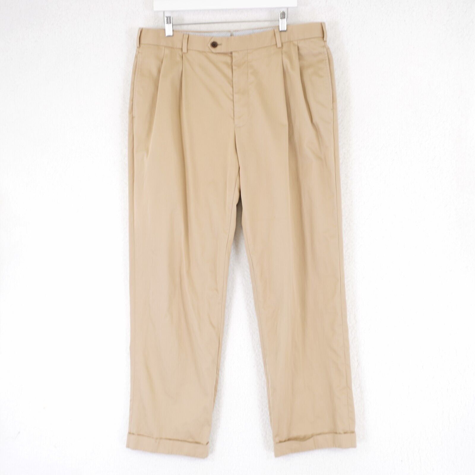 Brooks Brothers Brooks Brothers 1818 Madison Sand Tan 36/31 Chino Pants Mid Size US 36 / EU 52 - 1 Thumbnail