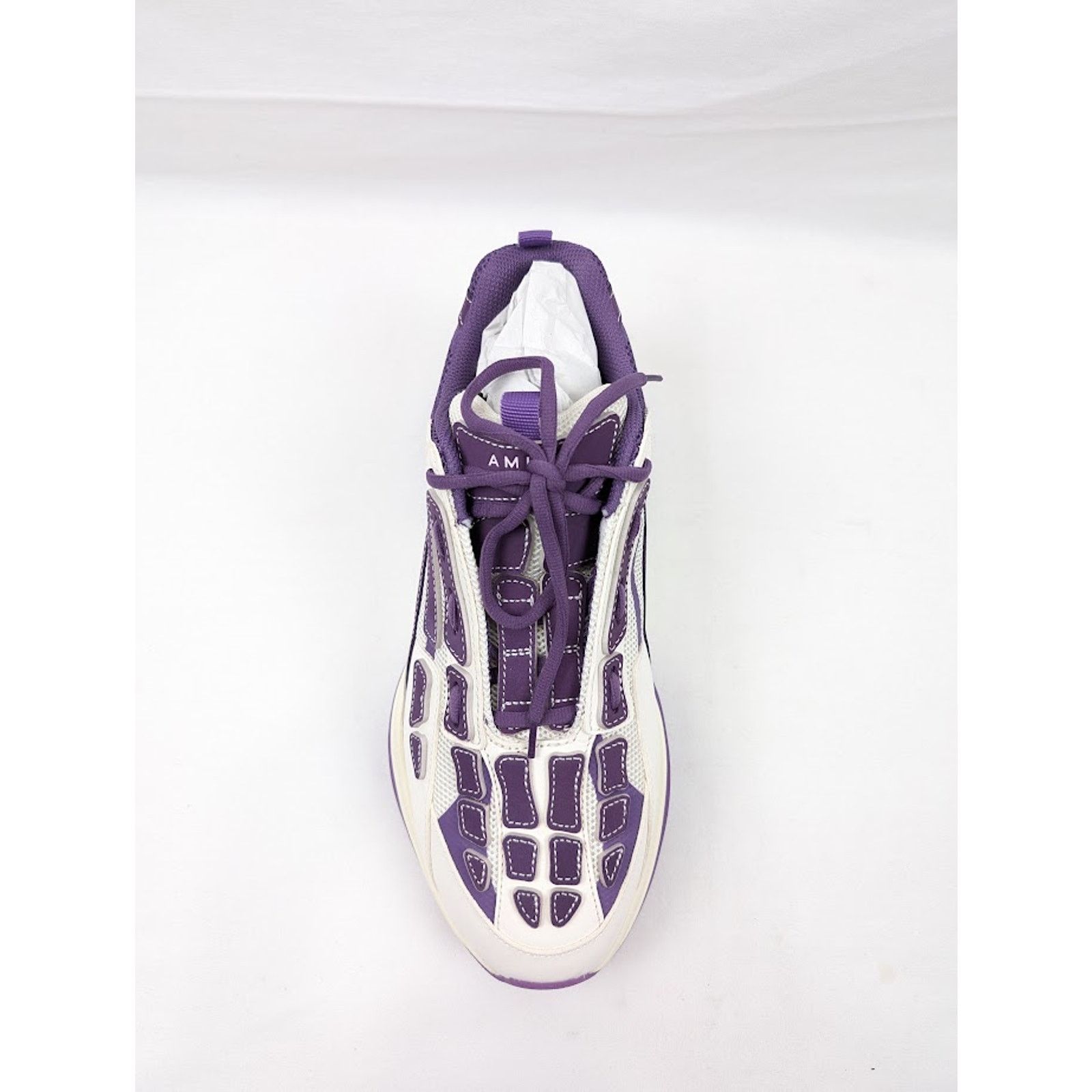 Amiri o1rshd1 Bone Runners in Cream/Purple Size US 10 / EU 43 - 7 Thumbnail