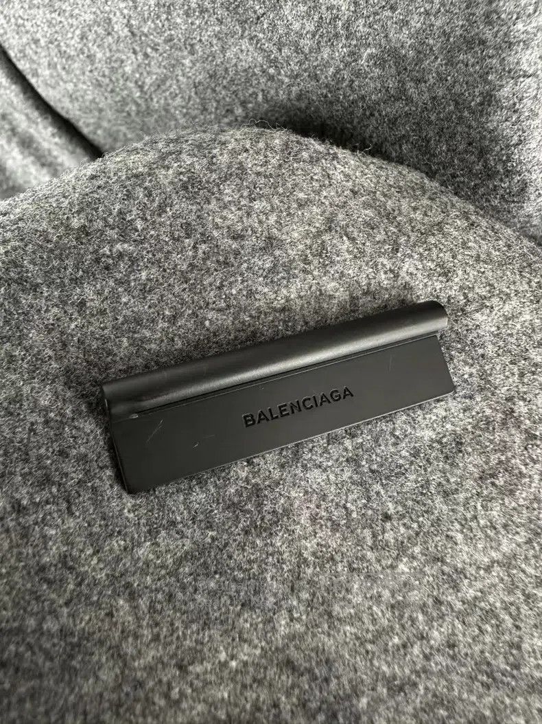 Balenciaga Balenciaga Belted Wool Blazer Jacket Size US S / EU 44-46 / 1 - 4 Thumbnail