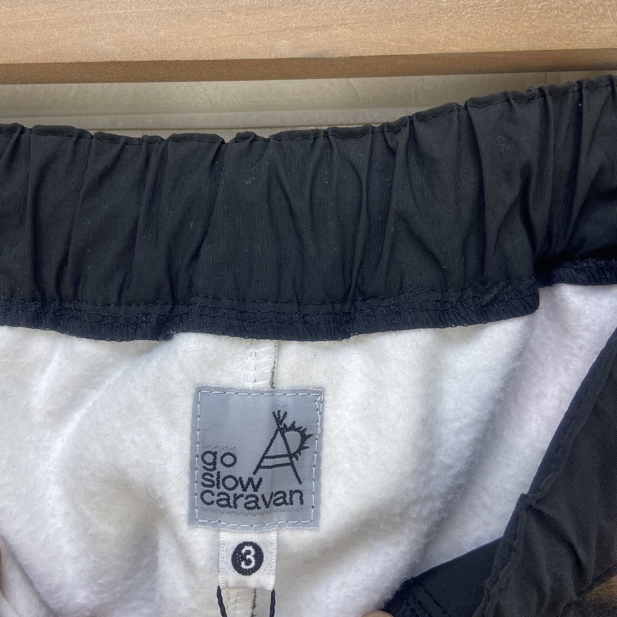 Japanese Brand × go slow caravan Go Slow Caravan Street Fashion Fleece Pants Size US 29 - 16 Thumbnail