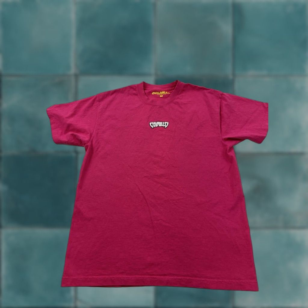 Pinko J Balvin Colmillo Shirt Mens Medium Pink Crew Neck Long Sleeve Cotton Logo Tee Rare Vintage No Size US M / EU 48-50 / 2 - 1 Thumbnail