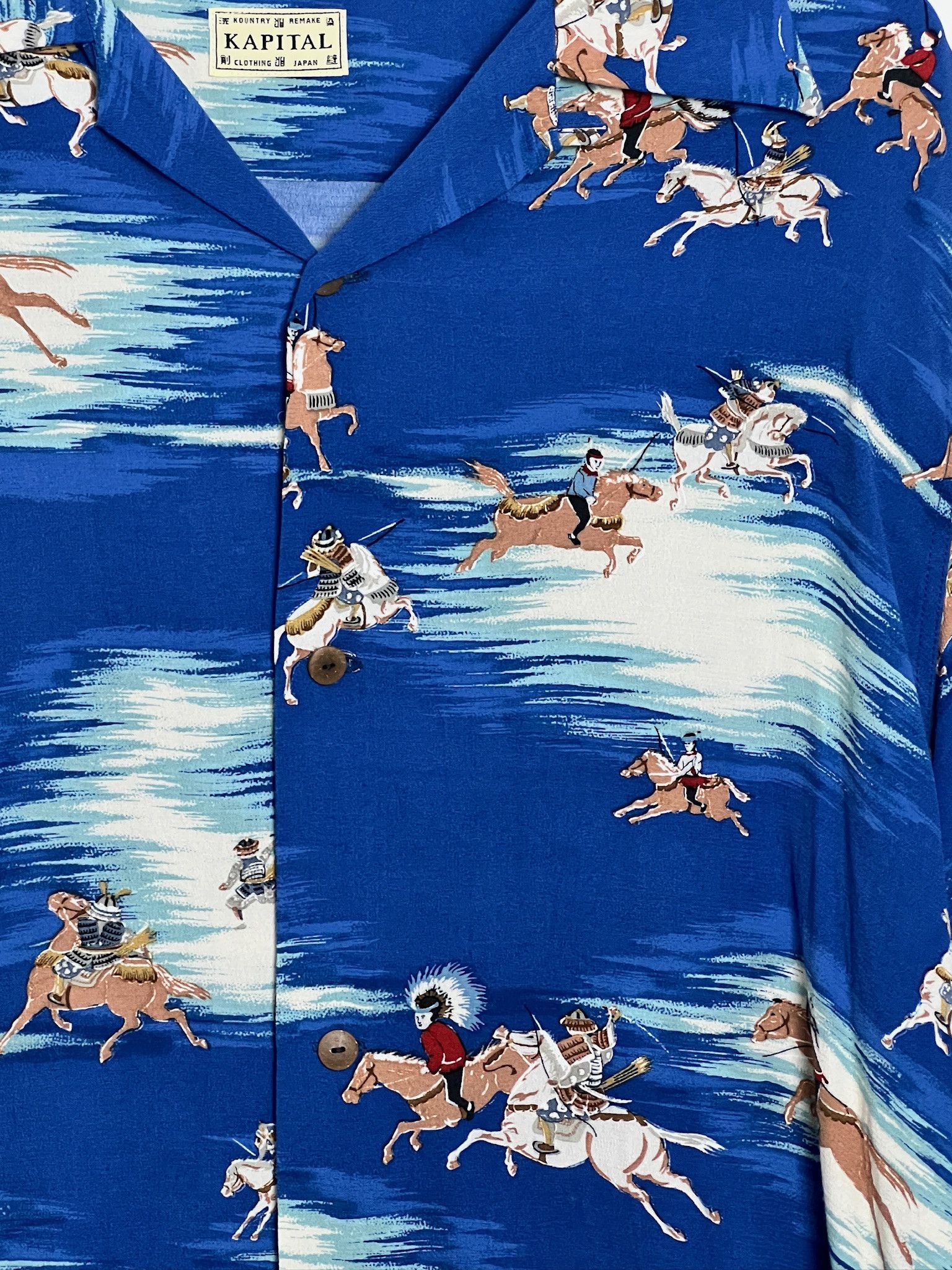 Kapital Rayon Kamikaze Aloha Shirt Size US L / EU 52-54 / 3 - 5 Thumbnail