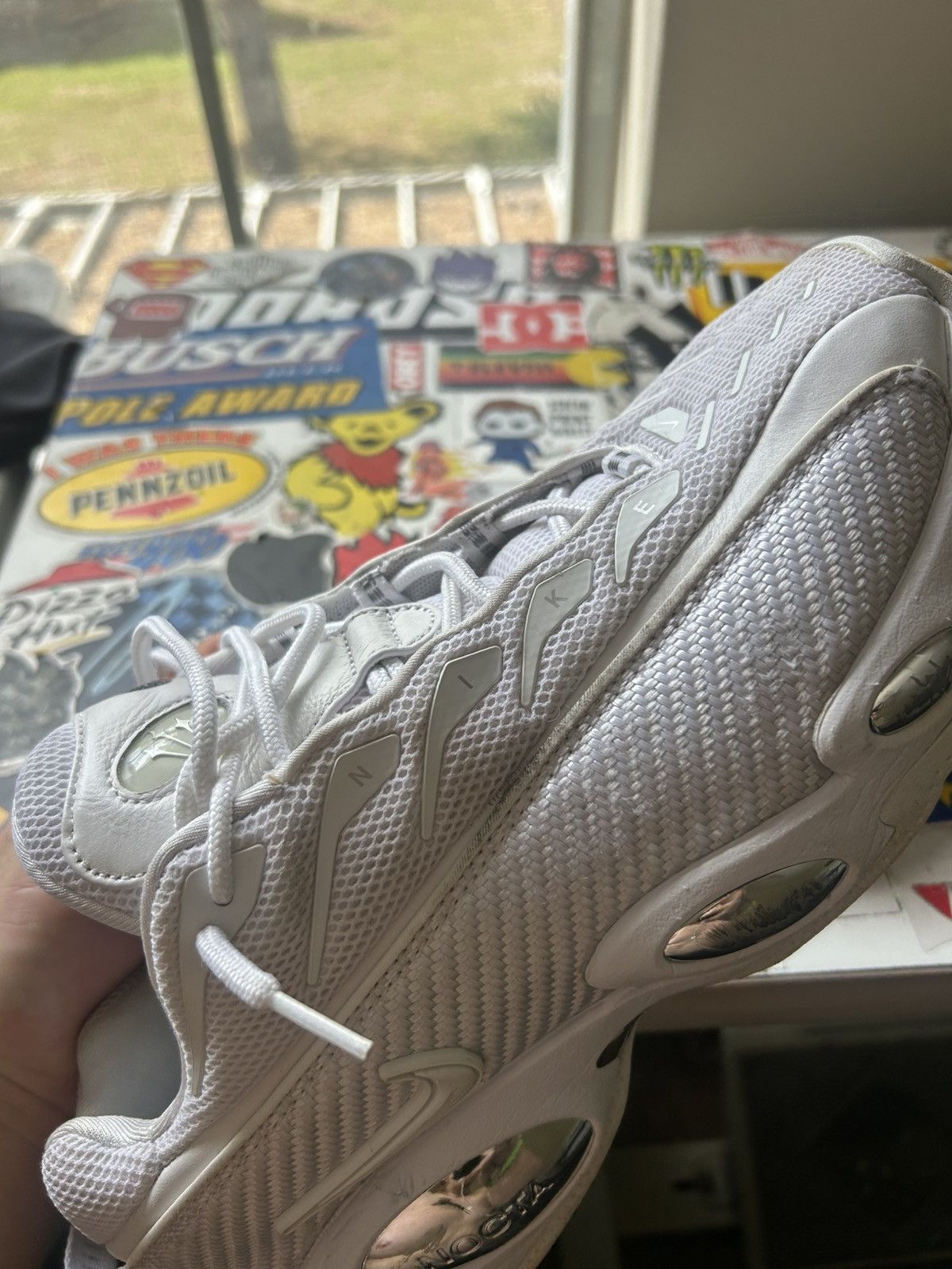 NOCTA × Nike Nike nocta chrome air glide 1 in triple white Size US 11 / EU 44 - 6 Thumbnail
