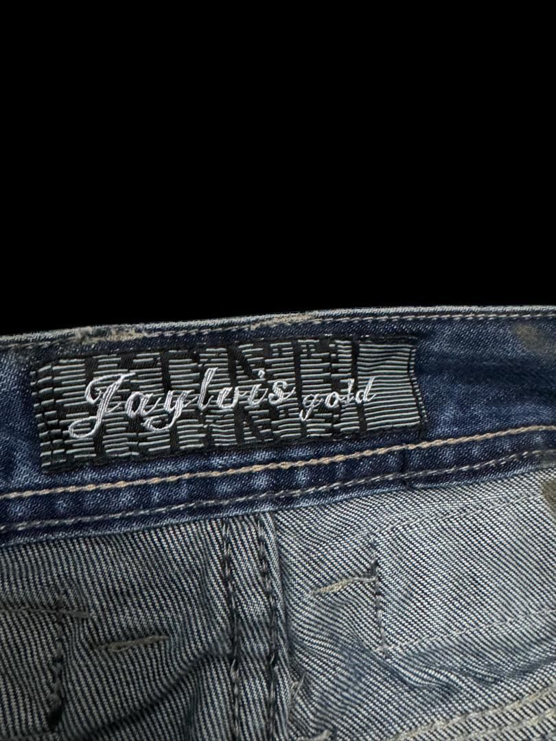Vintage Vintage Jaylois Stoned Washed Distressed Insane Denim Jean Size US 30 / EU 46 - 11 Thumbnail