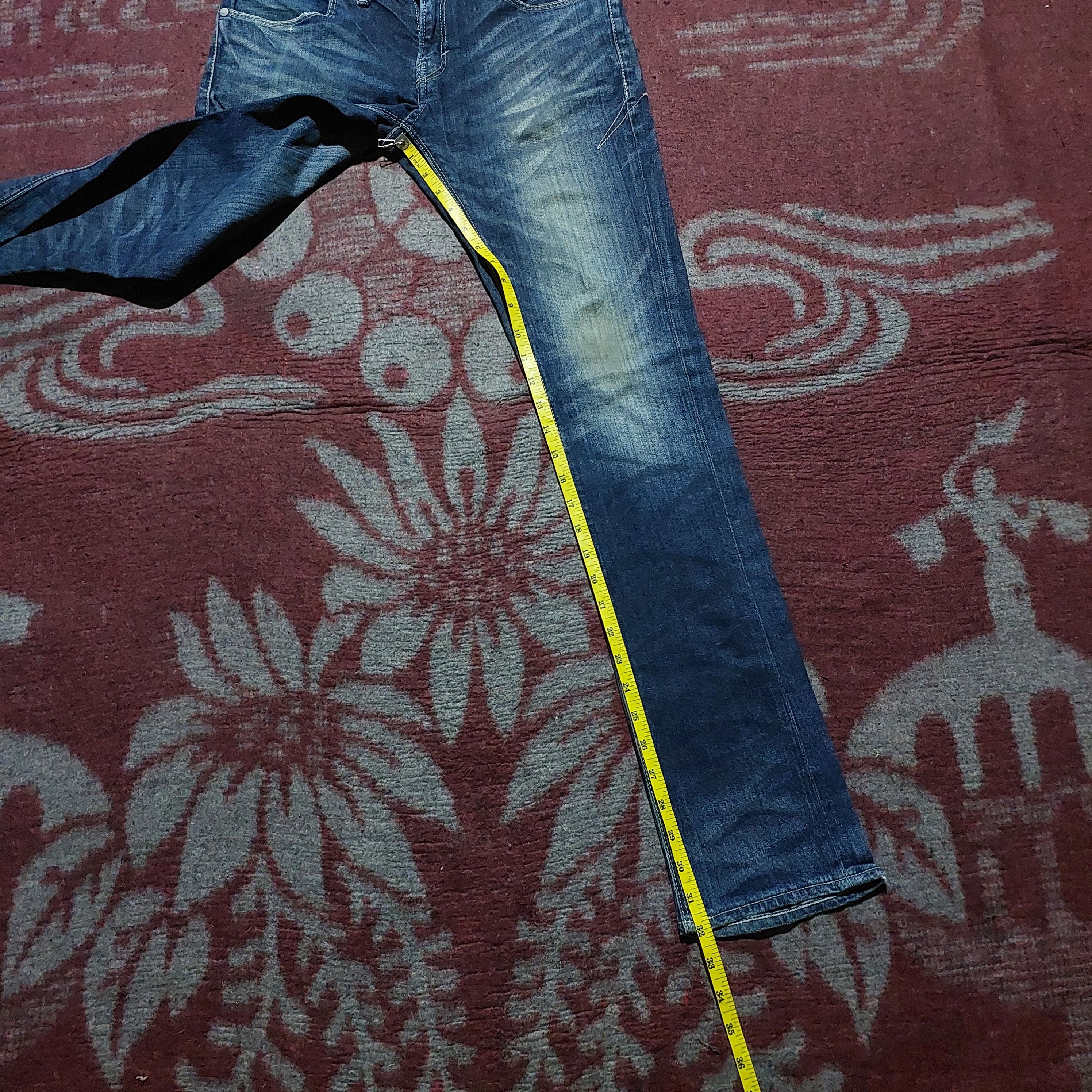 GOSTAR DE FUGA FUGA Stretch blue Faded Jeans Size US 30 / EU 46 - 14 Thumbnail