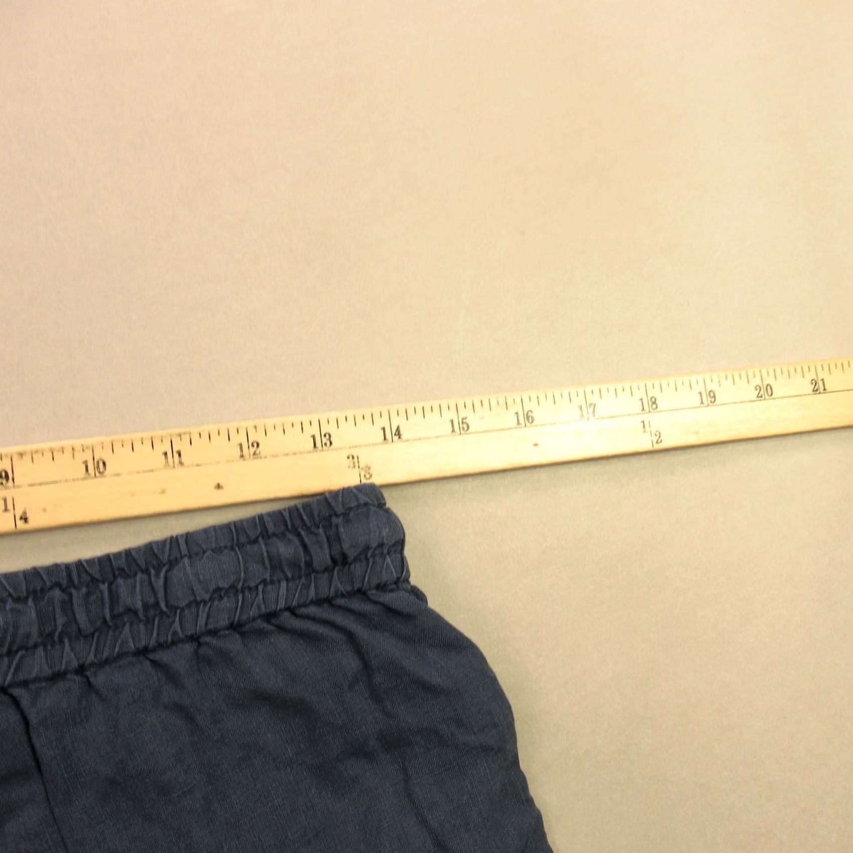 Tommy Bahama Tommy Bahama Linen Shorts Women XS/TP Blue Chino Elastic Waist Drawstring 100% Size 26" / US 2 / IT 38 - 7 Thumbnail