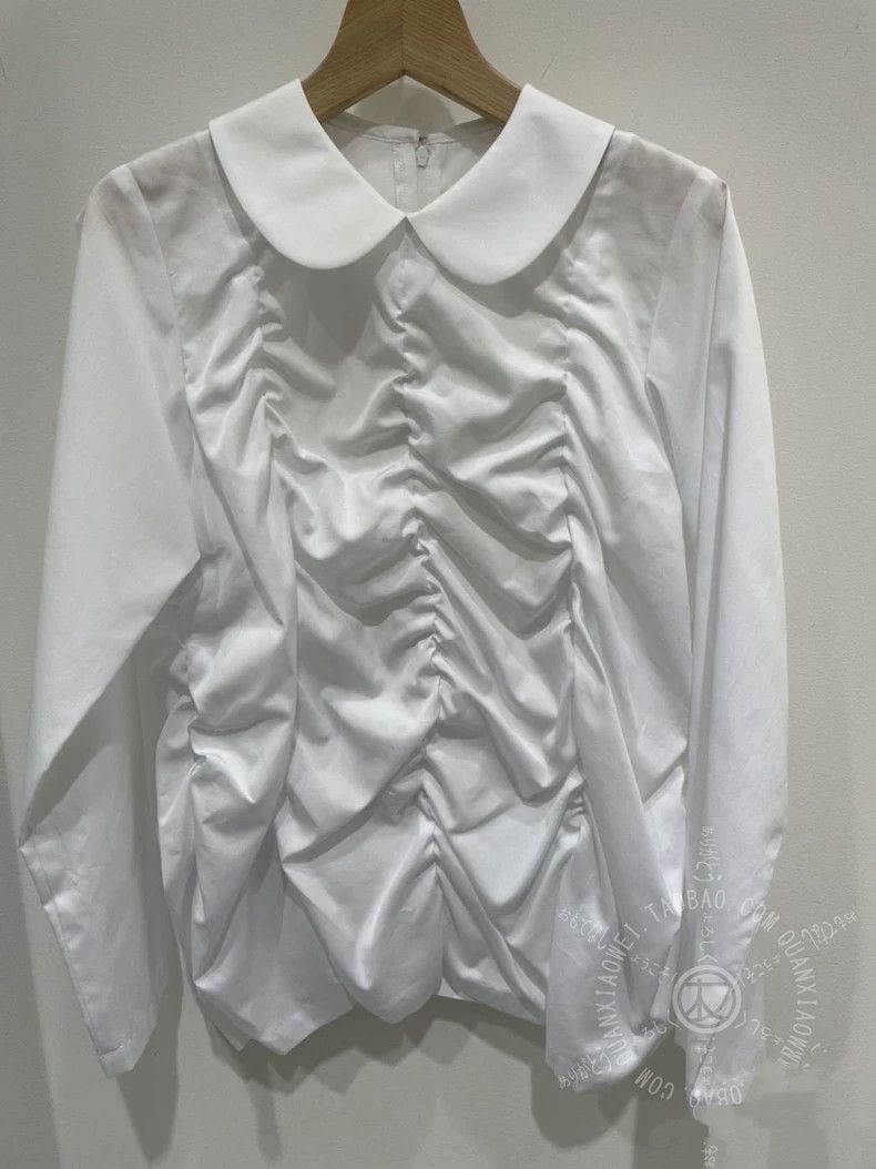 Comme des Garcons Comme Des Garcons Pinched round neck shirt Size XS / US 0-2 / IT 36-38 - 6 Thumbnail