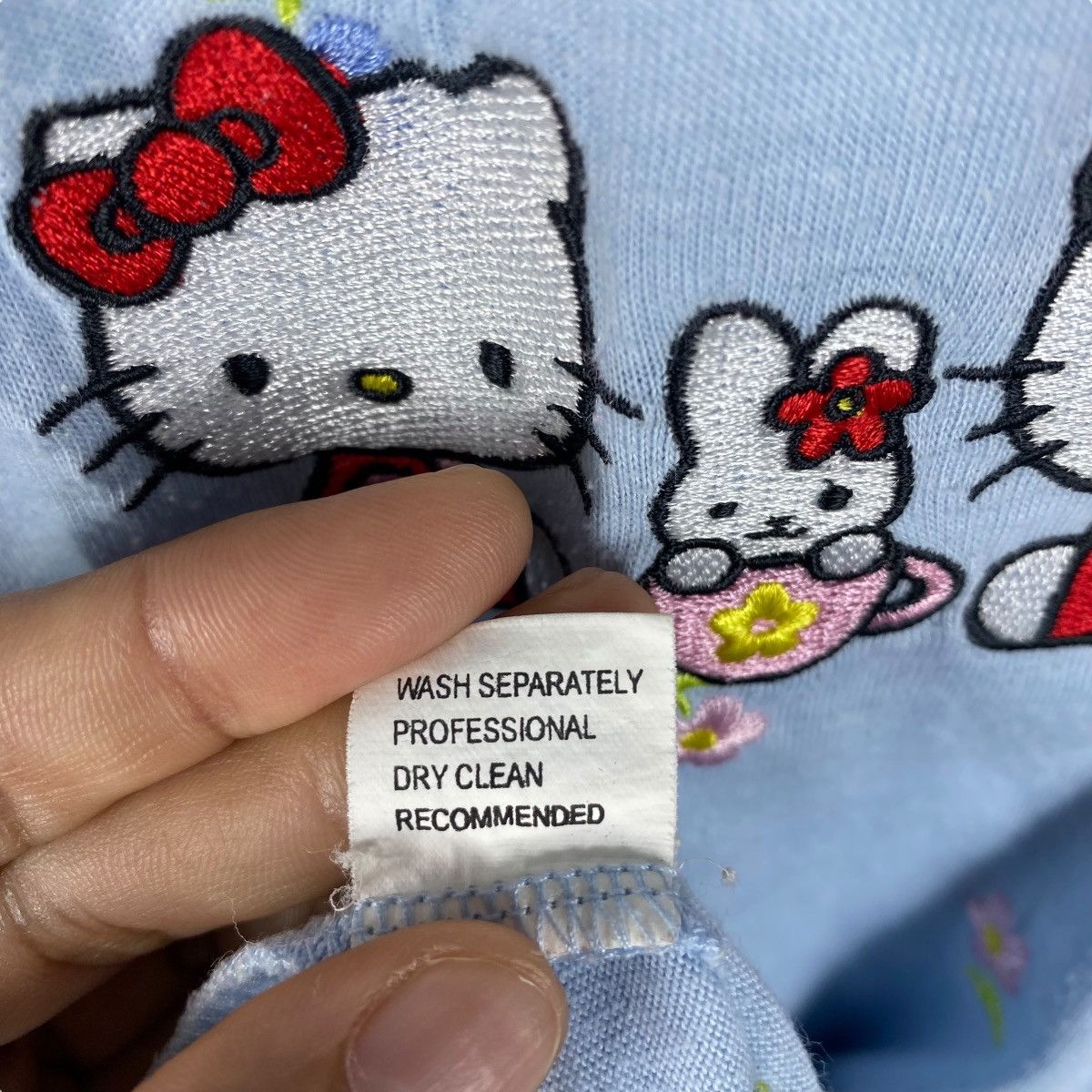 Cartoon Network × Vintage Vintage 90's HELLO KITTY Embroidery Logo Women Tank Tops Size L / US 10 / IT 46 - 8 Thumbnail