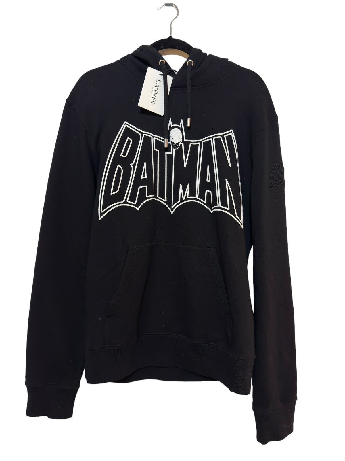 image of Batman Hoodie in Black, Men's (Size Medium)